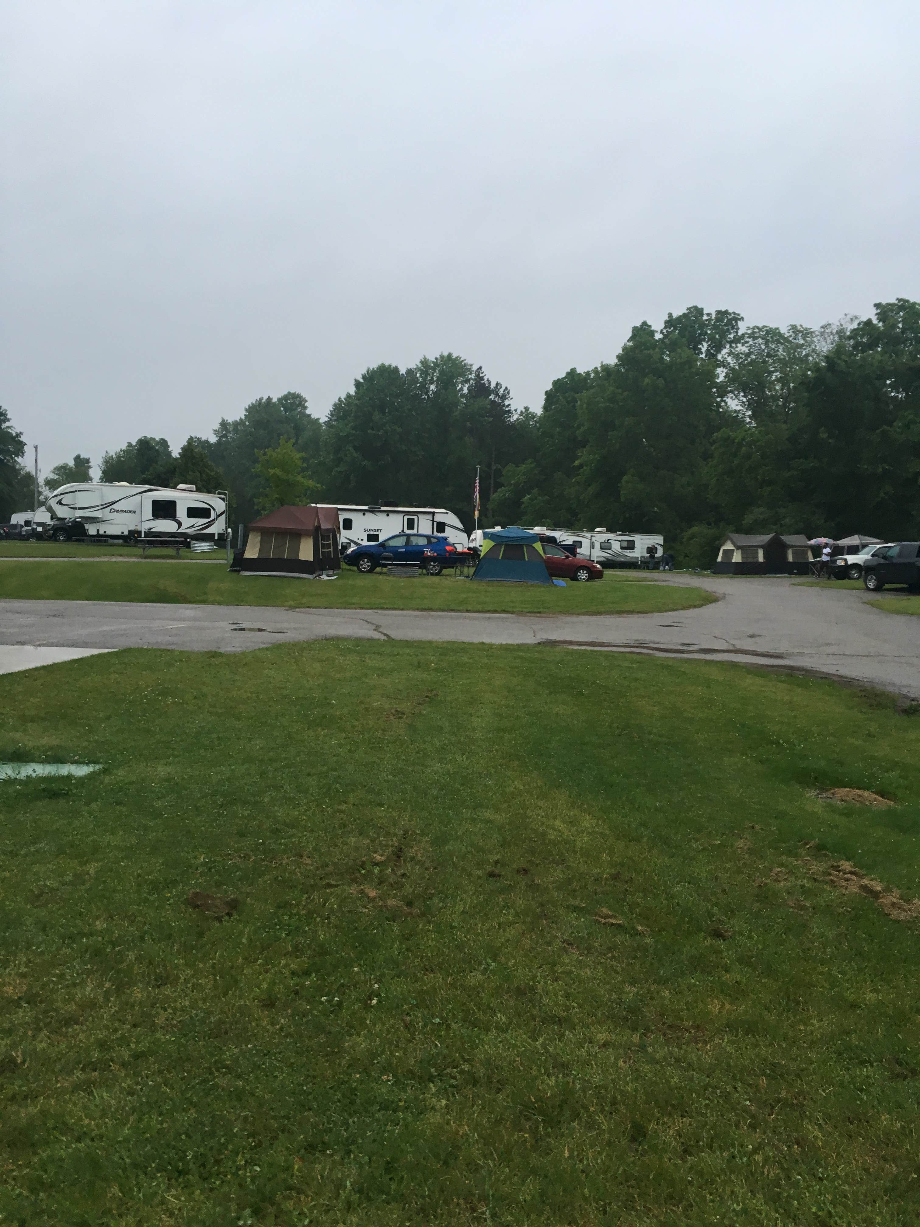Emma W.'s photo of rv camping at W. J. Hayes State Park Campground near Swanton, OH