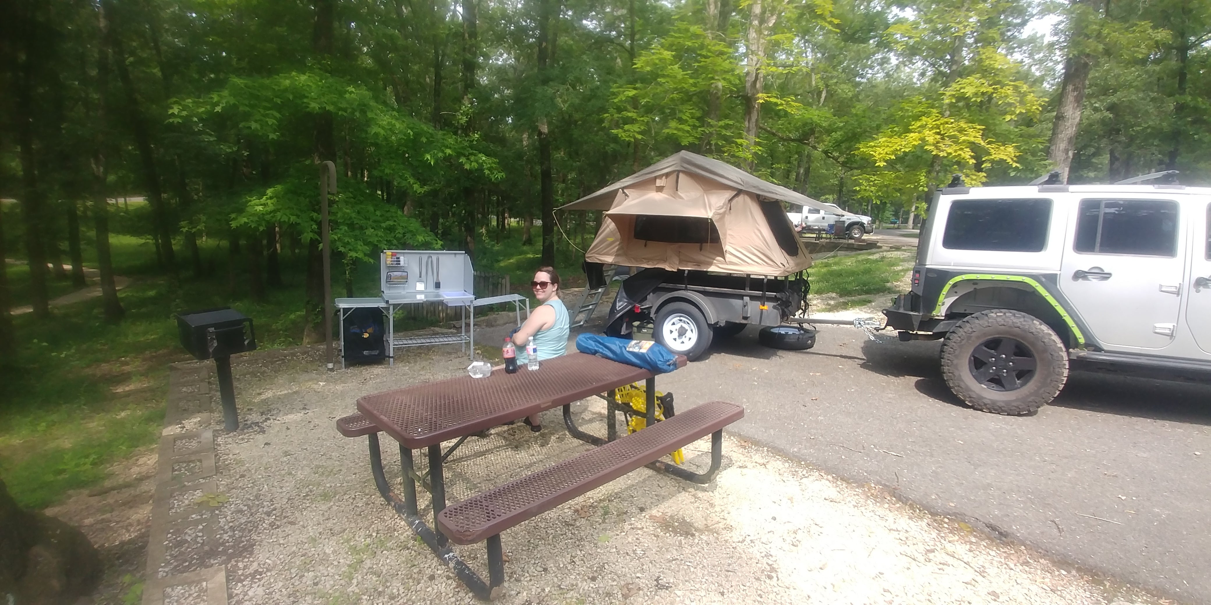 Camper submitted image from Lake Charles State Park Campground - 4