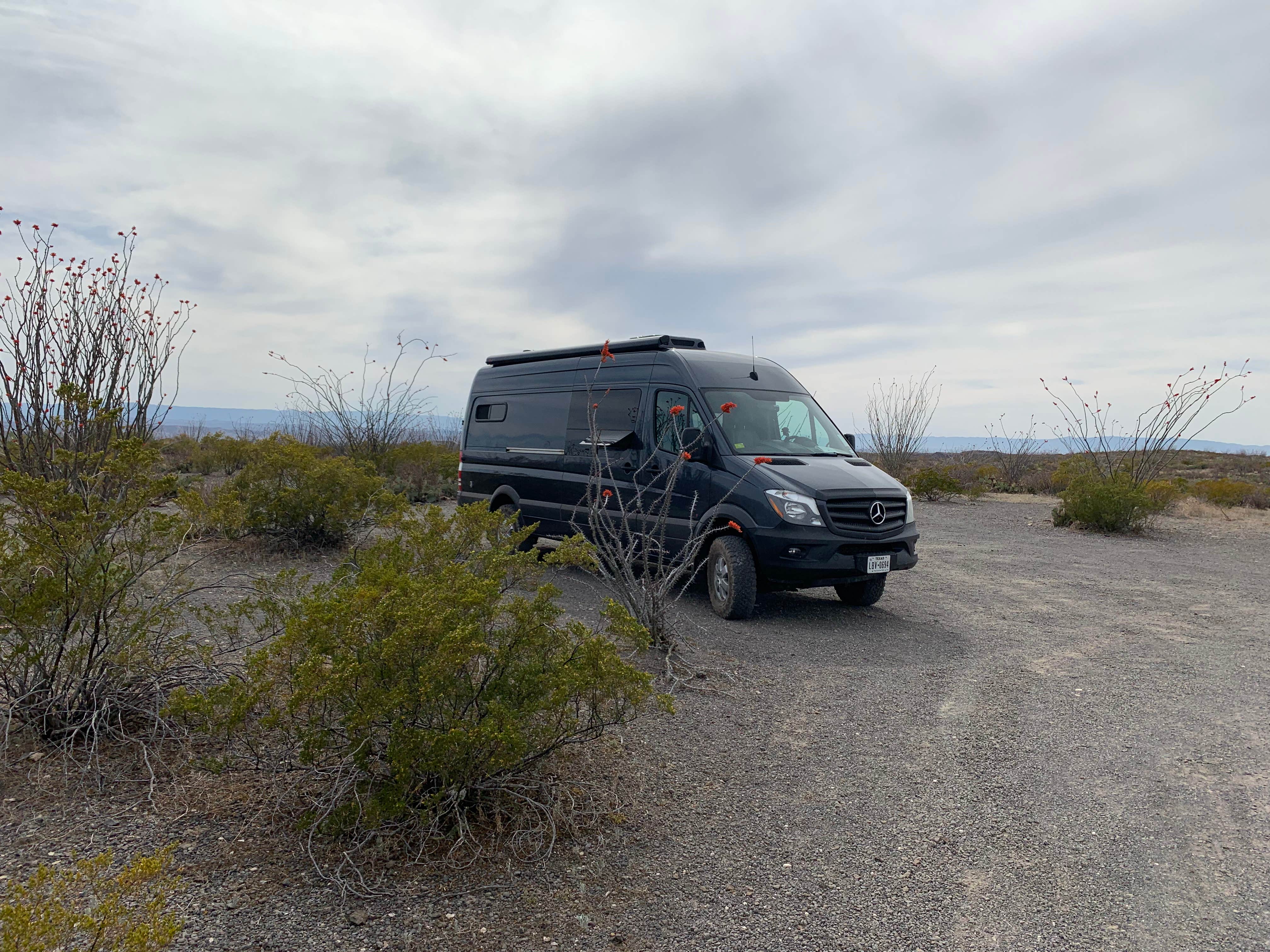 Steve & Ashley  G.'s photo of rv camping at Interior Primitive Sites — Big Bend Ranch State Park near Presidio, TX