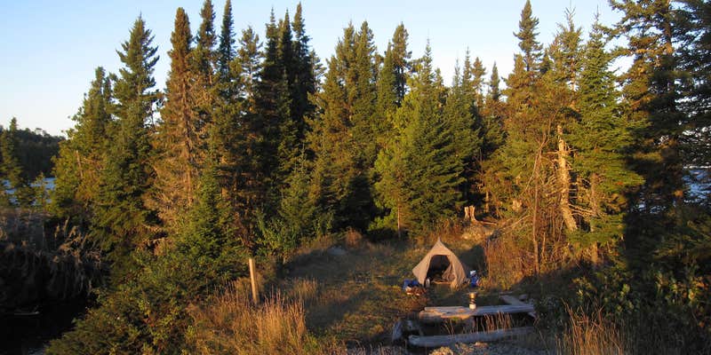 Camper submitted image from Pickerel Cove Campground — Isle Royale National Park