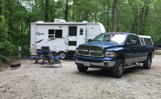 Ginger T.'s photo of rv camping at Shakamak State Park Campground near Marshall, IL