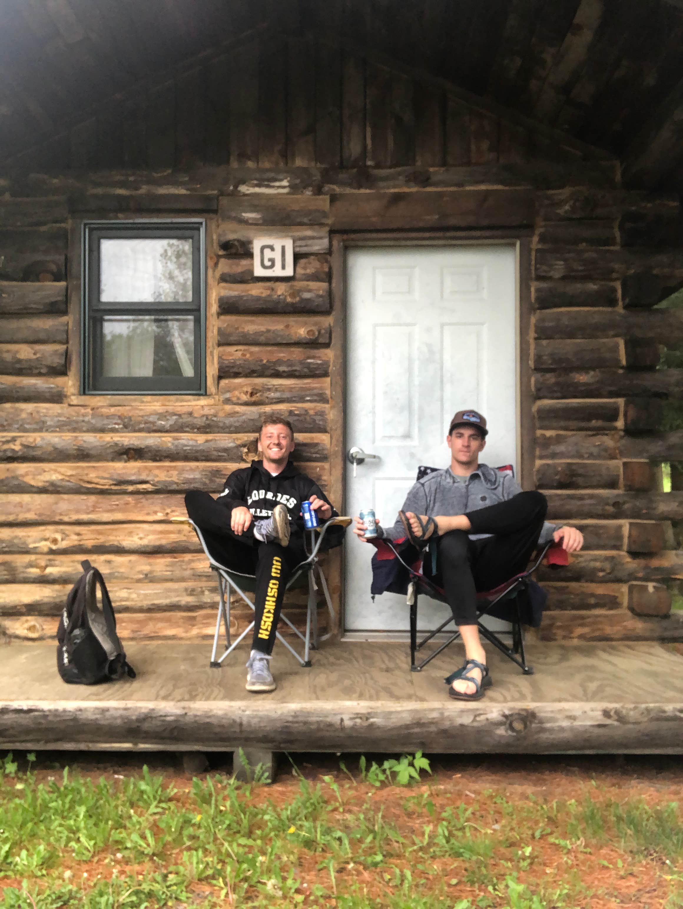 John C.'s photo of a cabin at Paint River Hills Campground near Amberg, WI