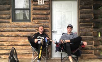 John C.'s photo of a cabin at Paint River Hills Campground near Iron Mountain, MI