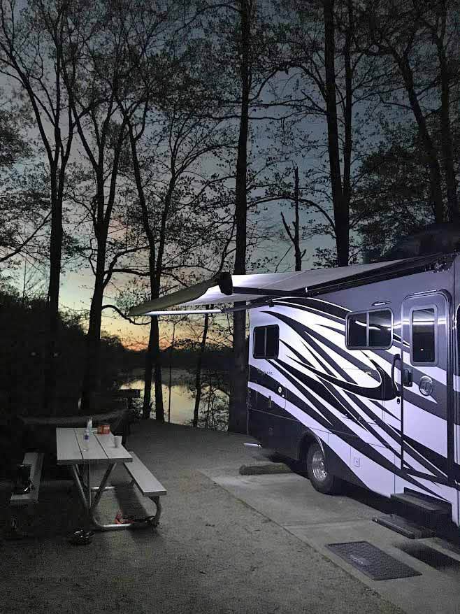 Jeff T.'s photo of rv camping at Forkland Campground near Tennessee-Tombigbee Waterway