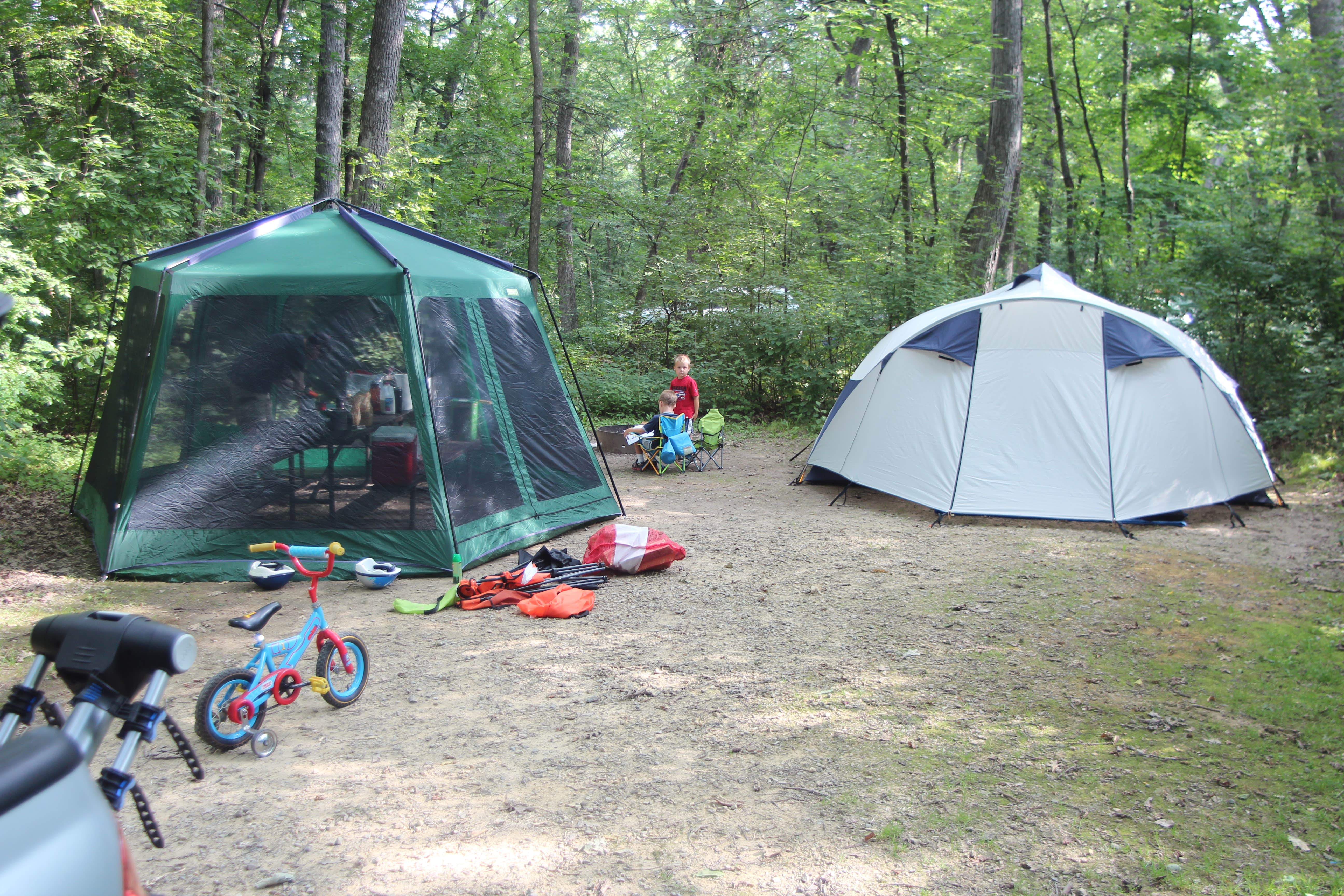 Jen E.'s photo at Lake Kegonsa State Park Campground near Madison, WI