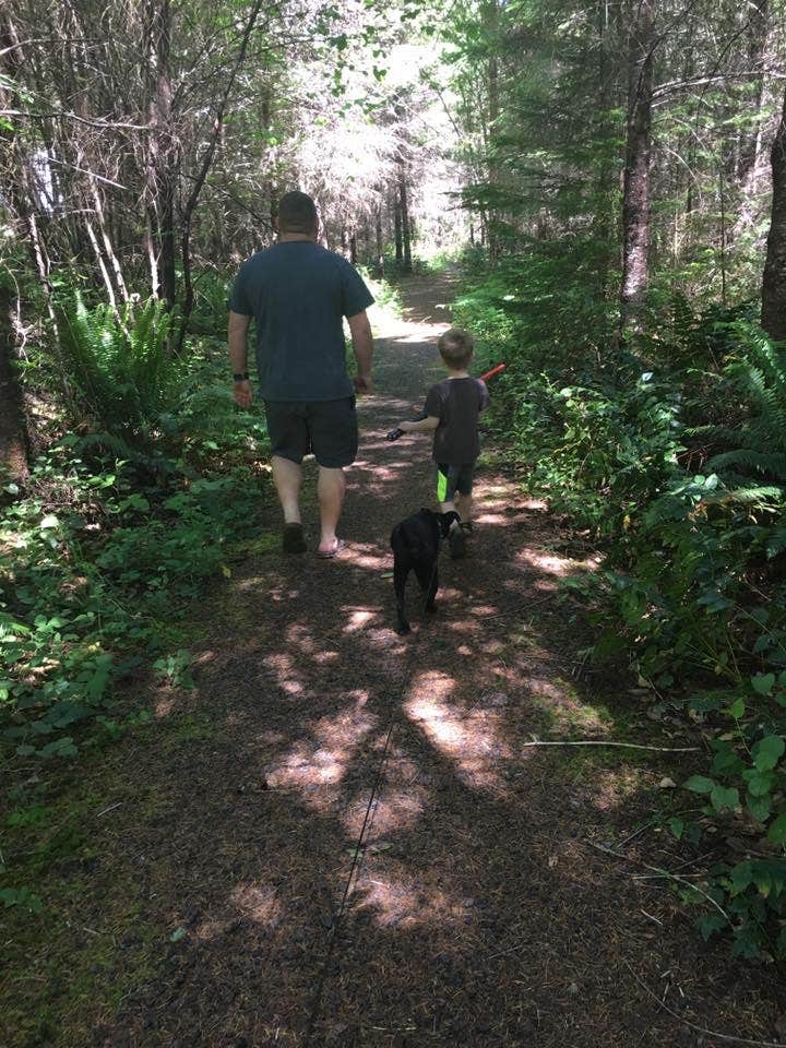 Diana C.'s photo of camping with pets at River Bend County Park near Monroe, OR