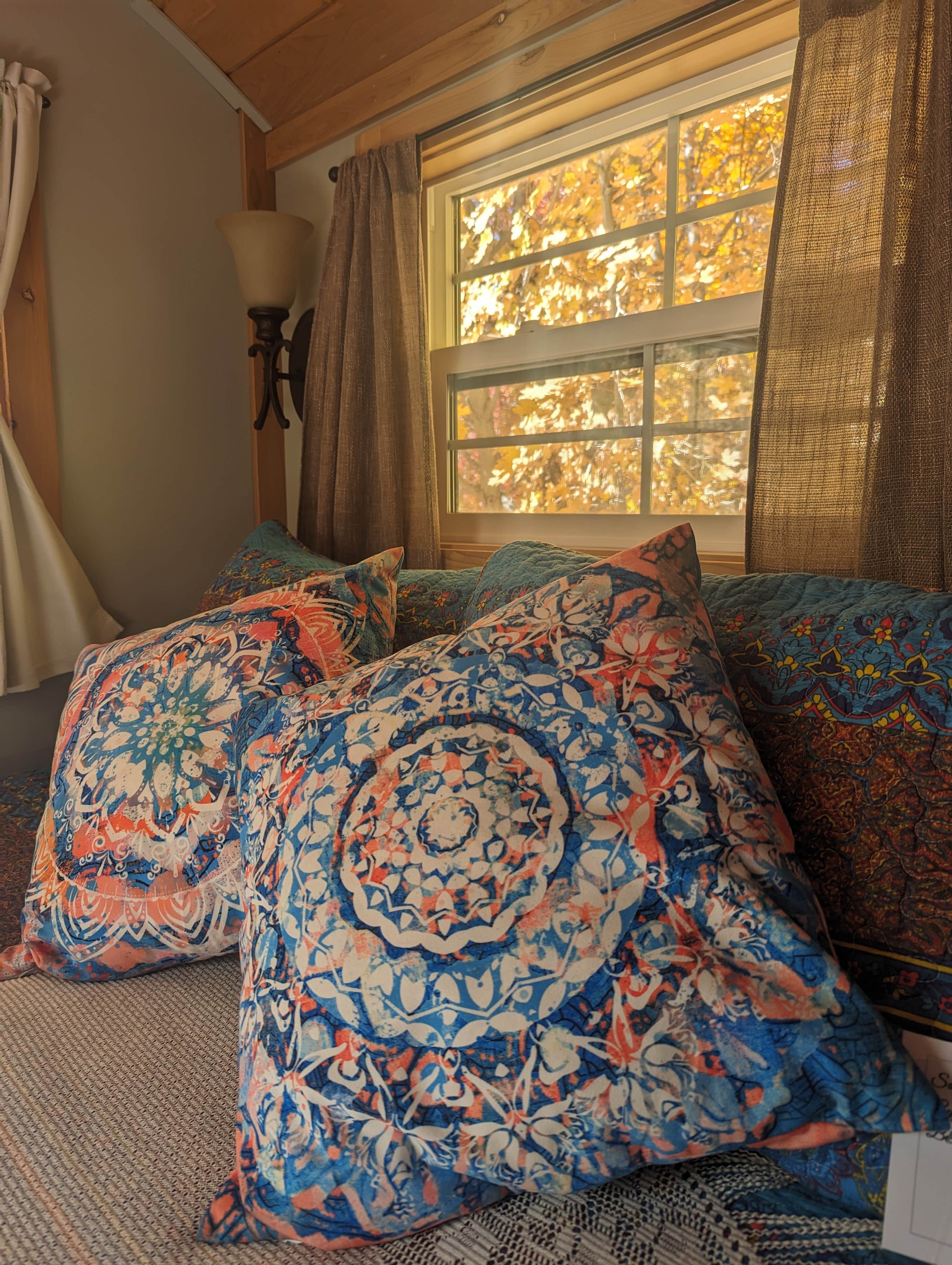 Lorett K.'s photo of glamping accommodations at Salmon Gypsy Bed & Breakfast near Clayton, ID