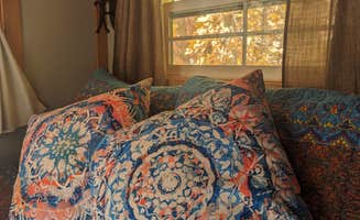 Lorett K.'s photo of glamping accommodations at Salmon Gypsy Bed & Breakfast near Clayton, ID