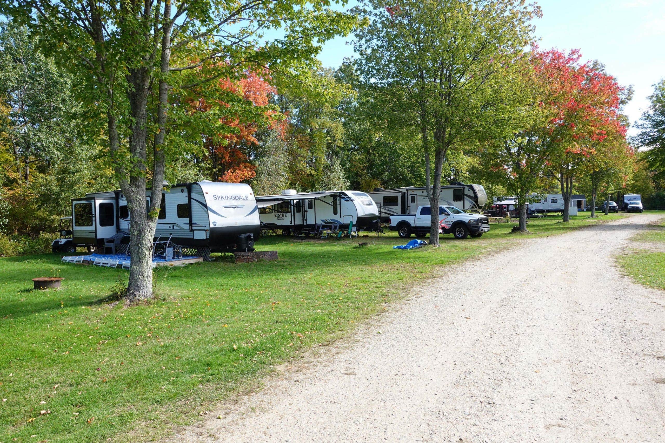 Camper-submitted photo at Spacious Skies Walnut Grove near Newfield, ME
