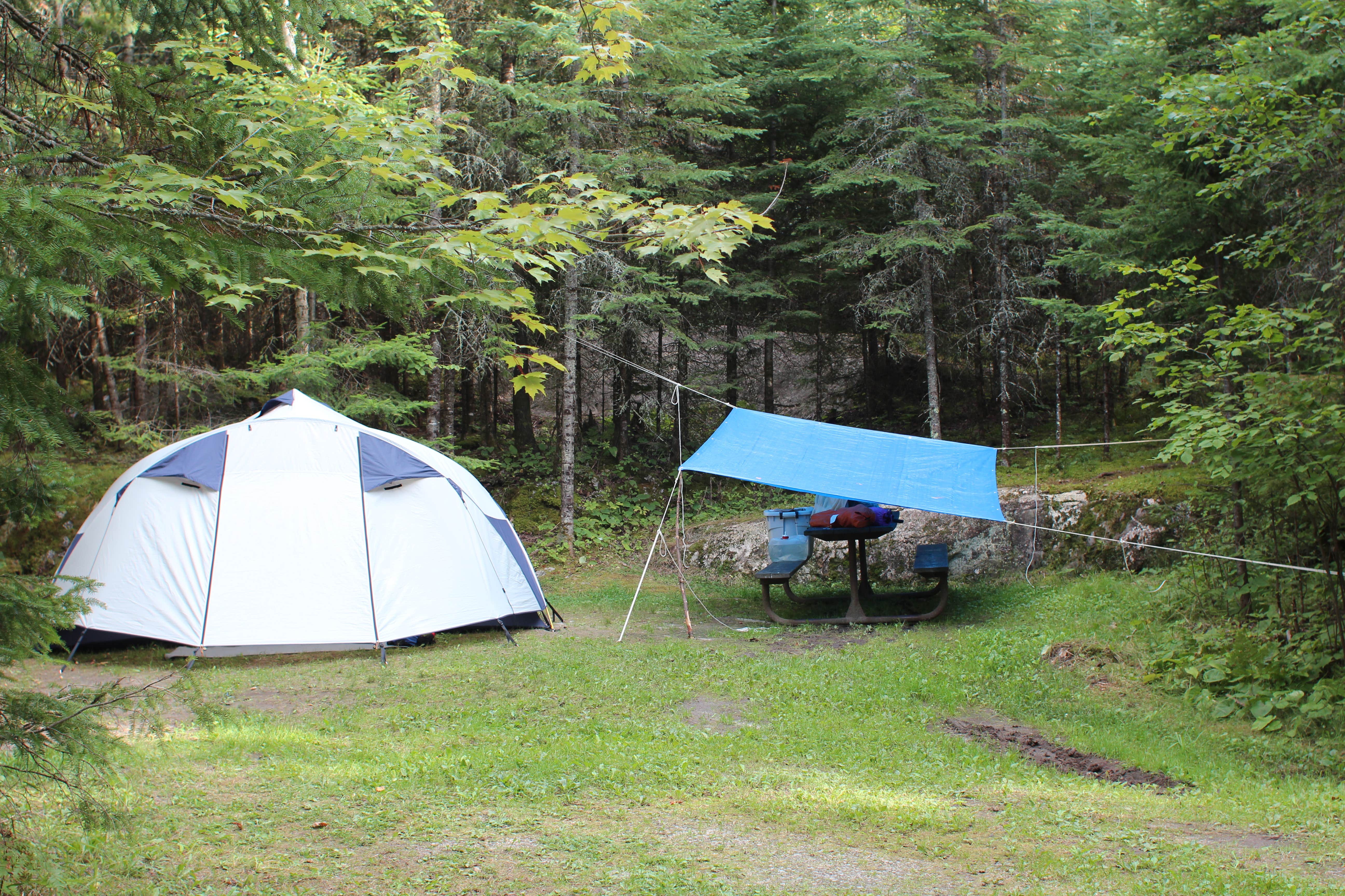 Jen E.'s photo at Woodenfrog Campground near Crane Lake, MN