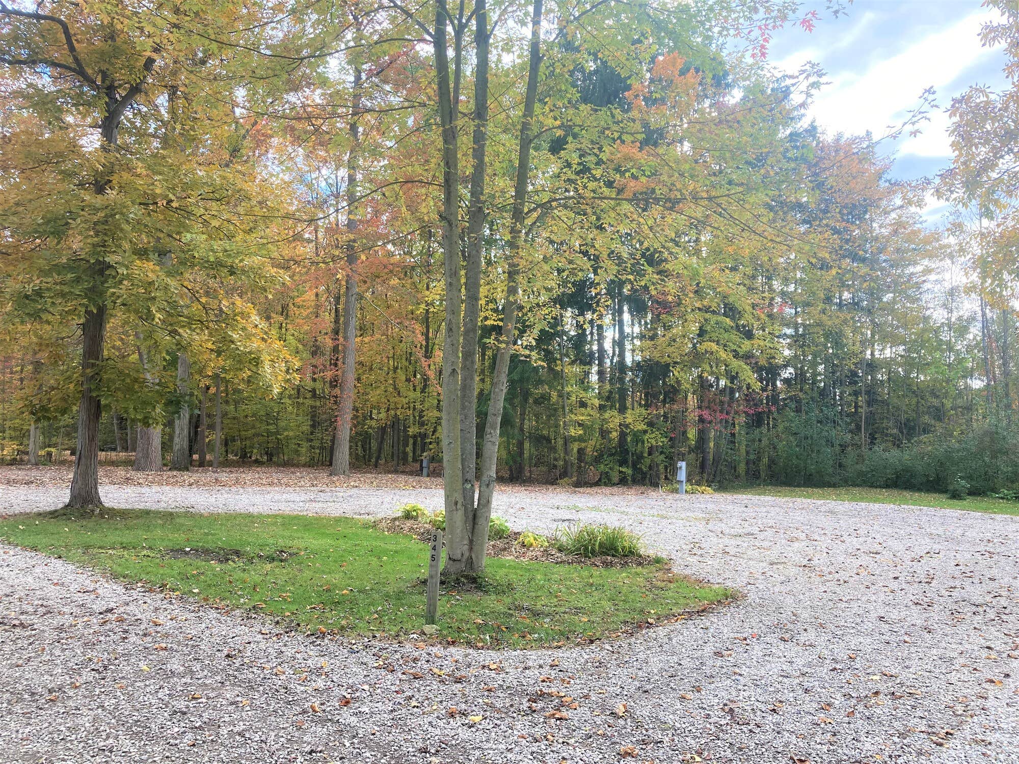 Camper-submitted photo at Hidden Lakes Family Campground near Orwell, OH