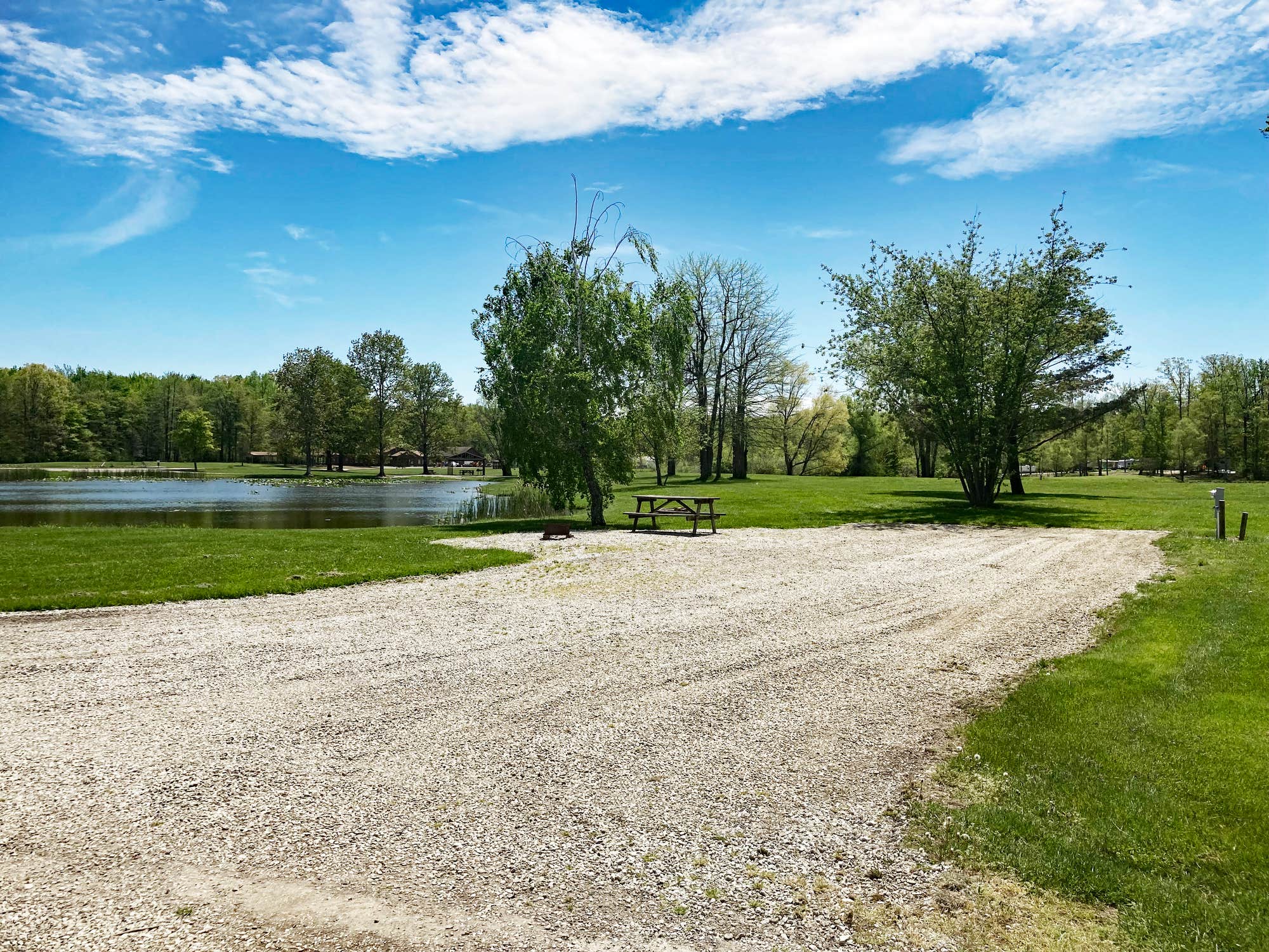 Camper-submitted photo at Hidden Lakes Family Campground near Orwell, OH