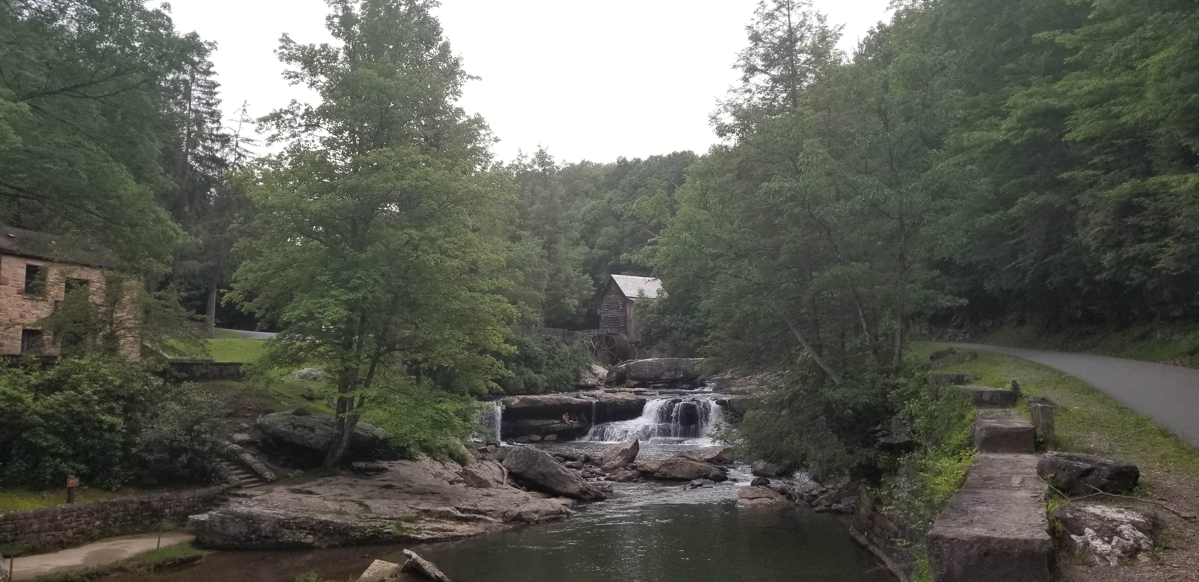 Camper-submitted photo at Babcock State Park Campground in West Virginia