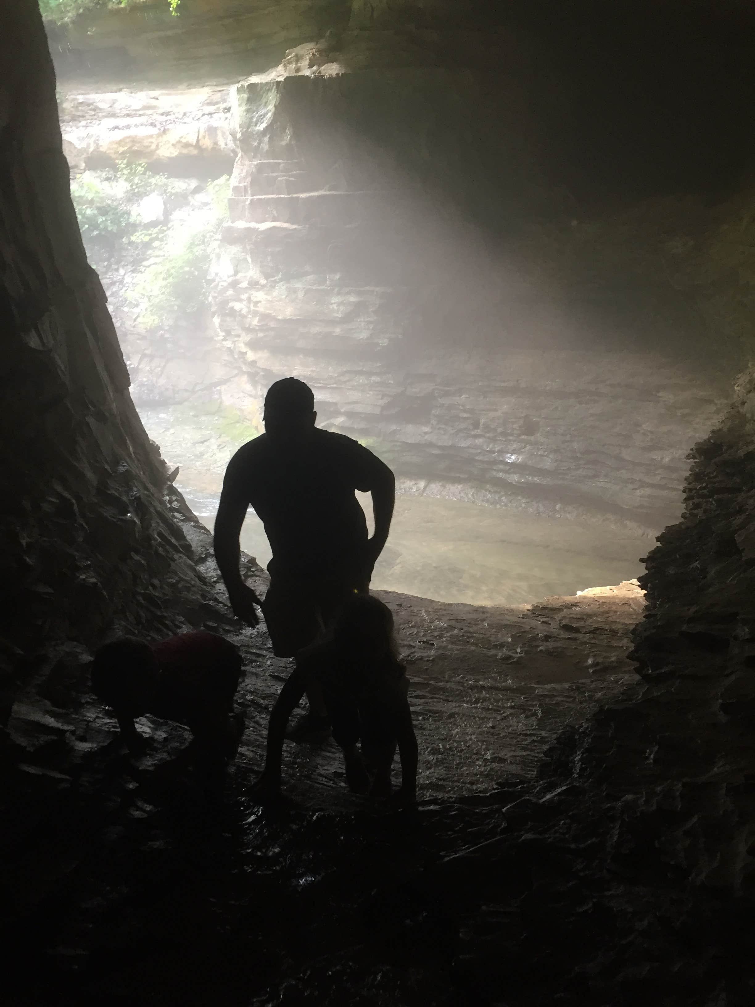 Camper-submitted photo at Spring Mill State Park Campground near French Lick, IN