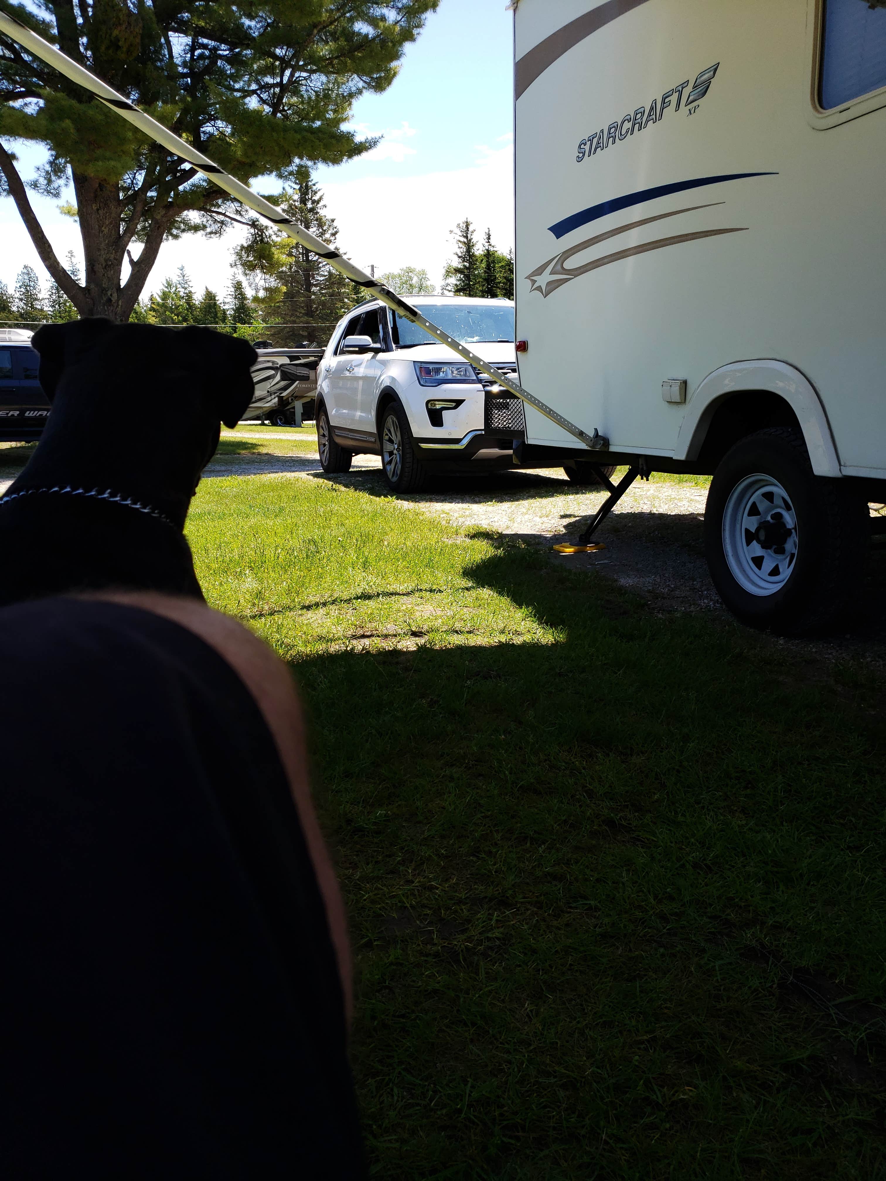 Charles M.'s photo of rv camping at Tiki RV Park & Campground near Rudyard, MI