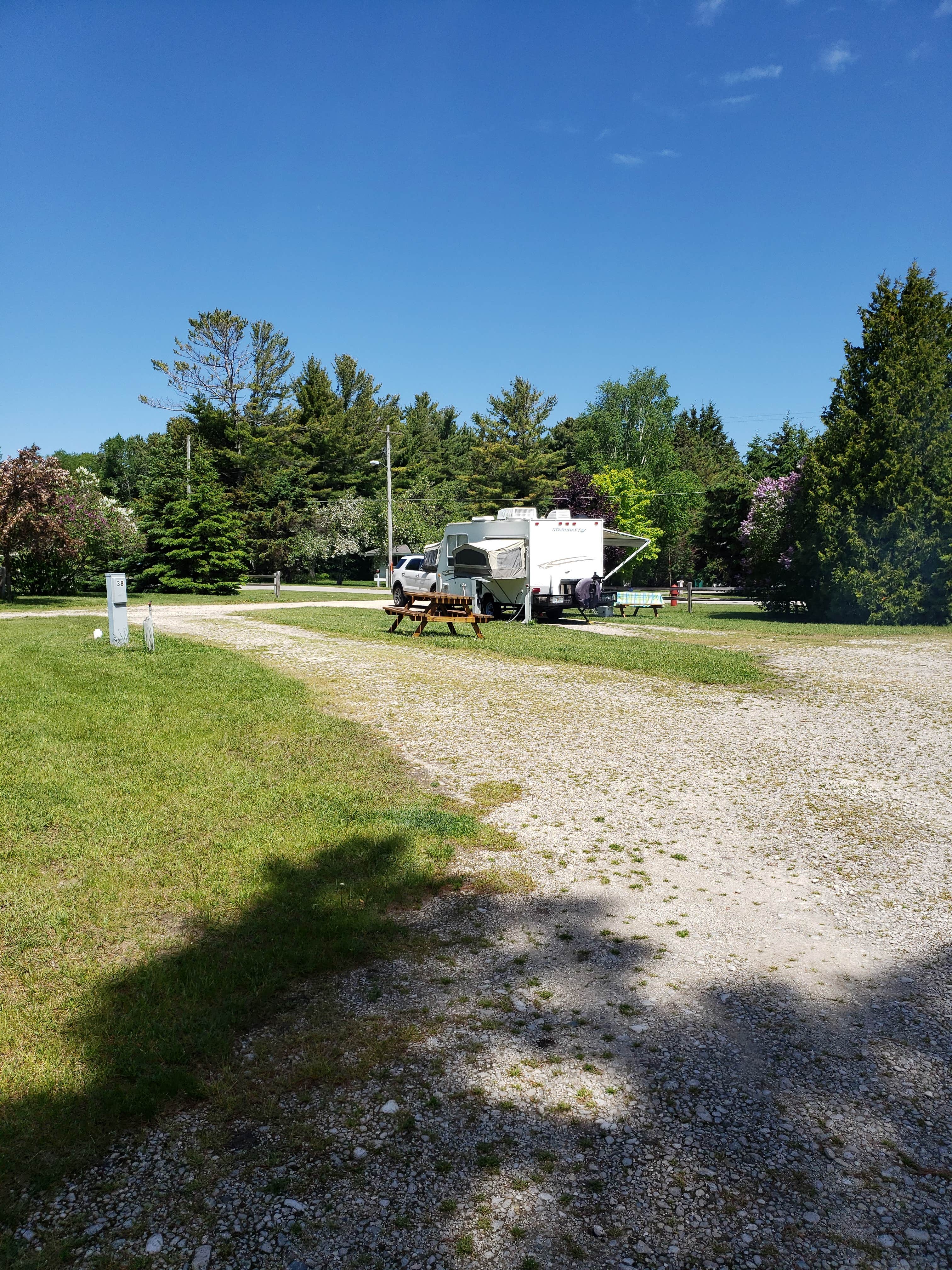 Charles M.'s photo of rv camping at Tiki RV Park & Campground near Cheboygan, MI