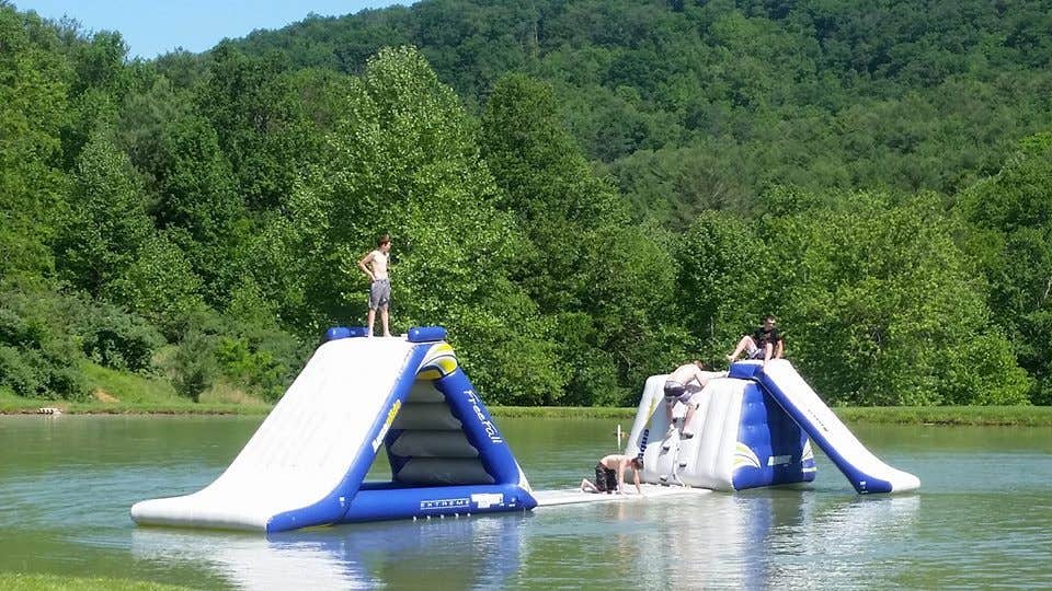 Camper-submitted photo at Middle Creek Campground near Buchanan, VA