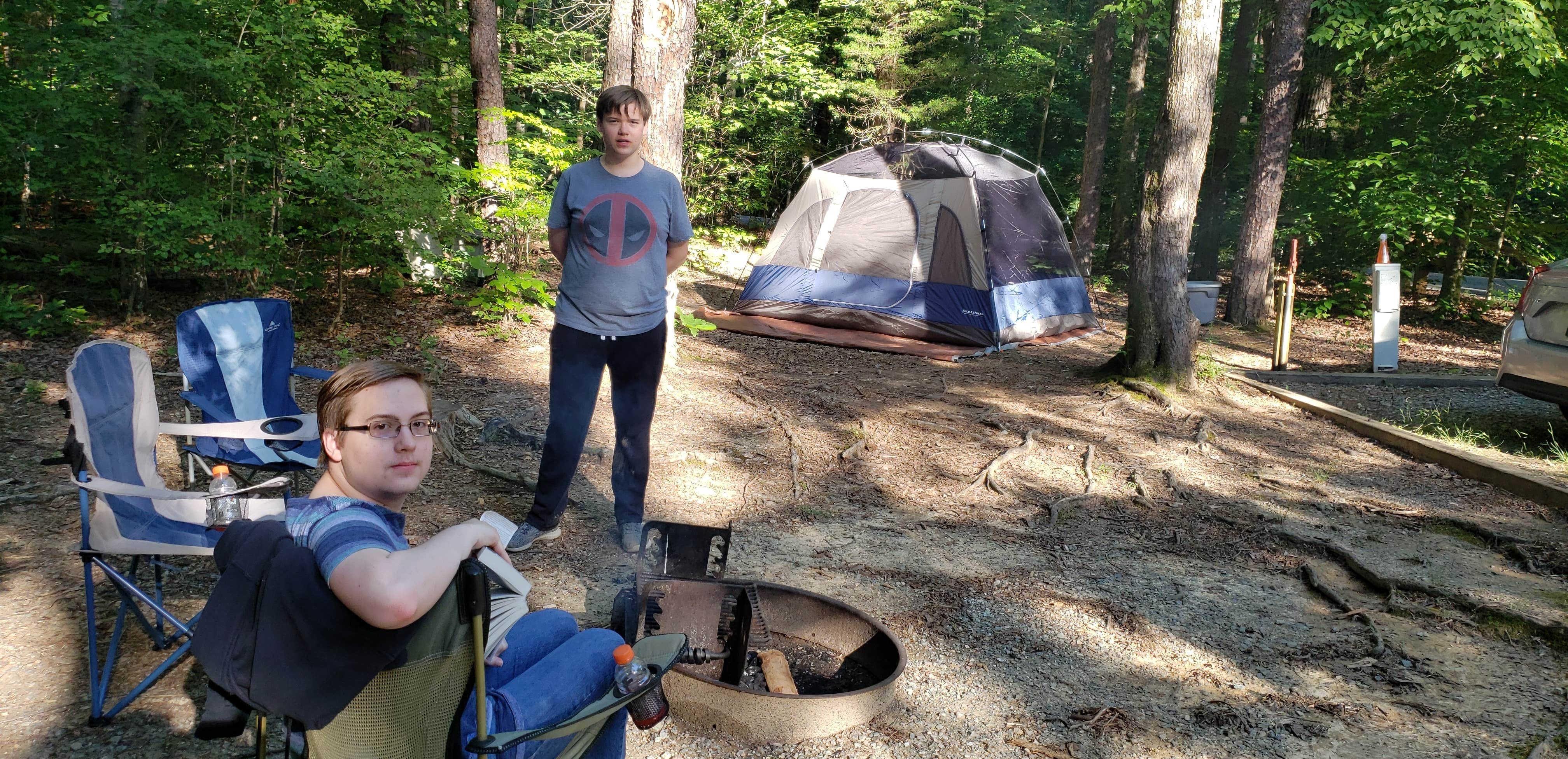 Steve W.'s photo at Bear Creek Lake State Park Campground near Palmyra, VA