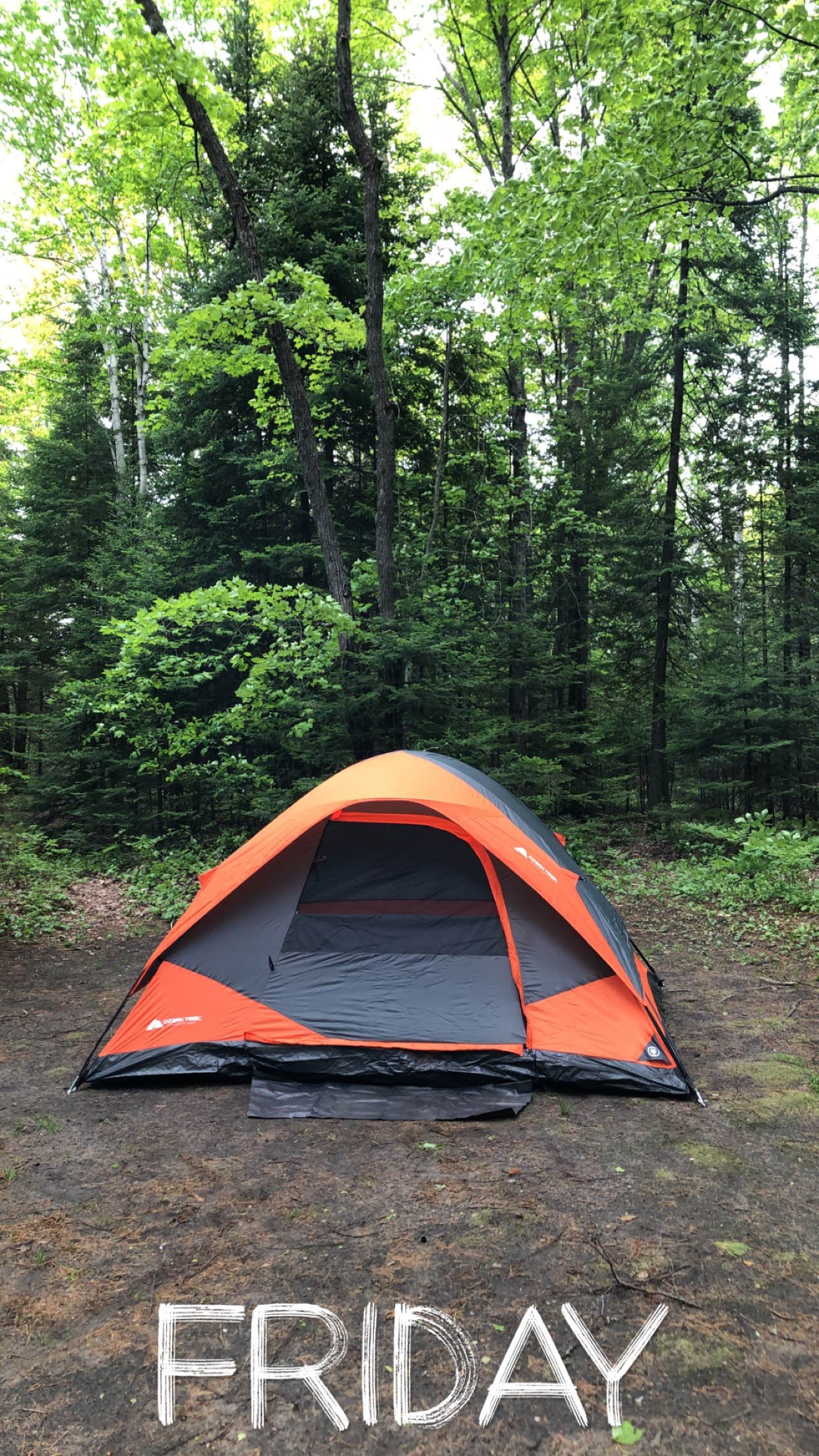 Paige H.'s photo at Little Lake State Forest Campground near Trenary, MI