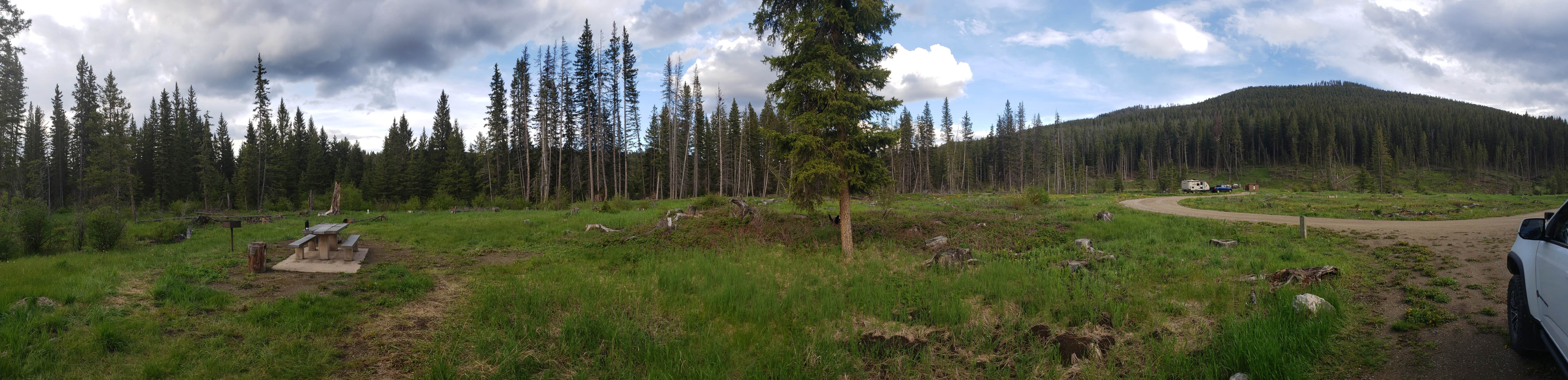 Camper-submitted photo at Jumping Creek Campground near Monarch, MT