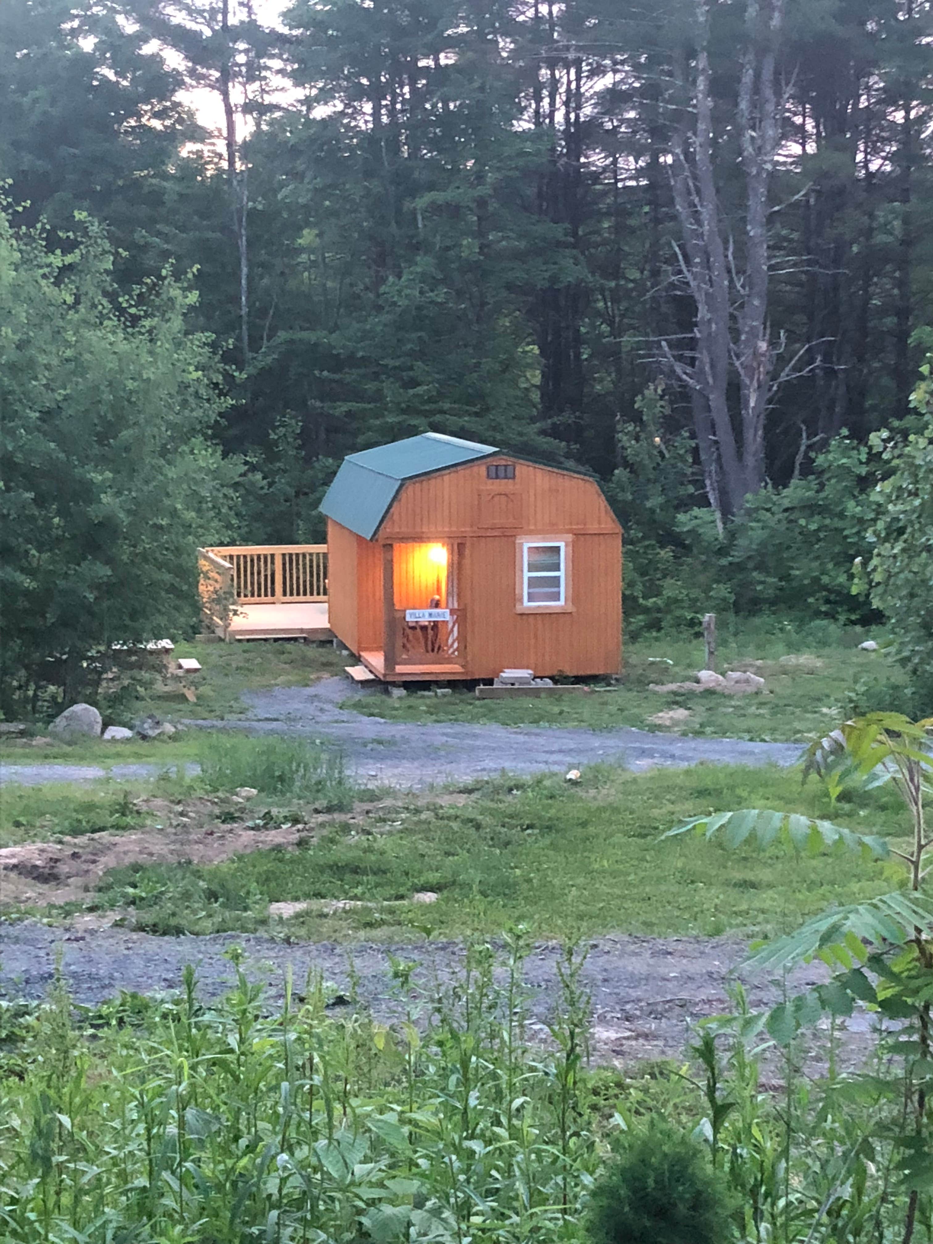 Michele D.'s photo of a cabin at Country Campsites near Highmount, NY
