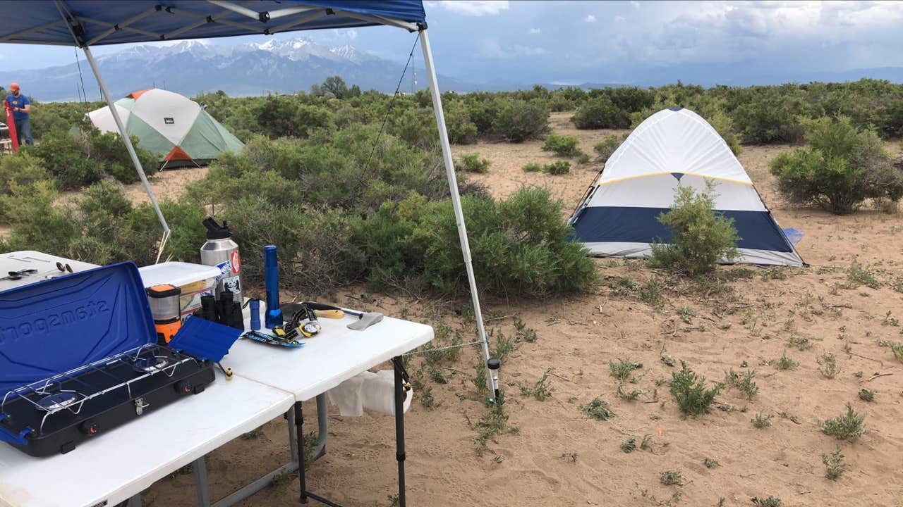 Camper-submitted photo at Base Camp Family Campground near La Jara, CO