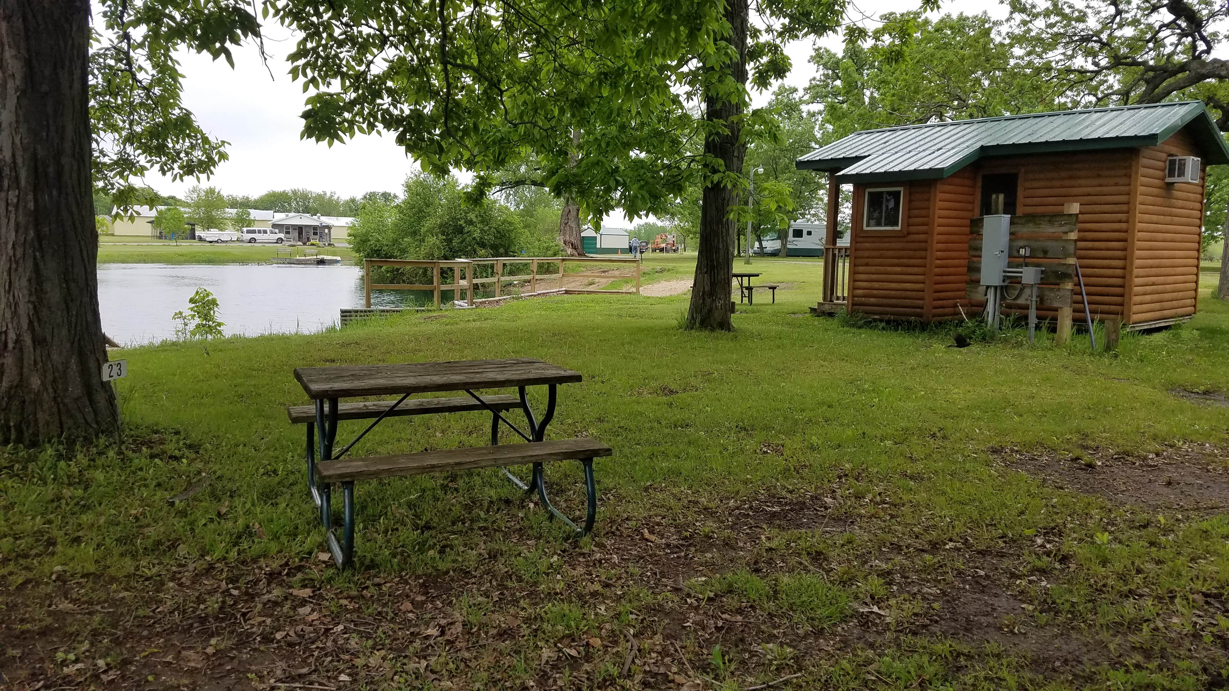 Camper-submitted photo at Hickory Oaks Campground near Malone, WI