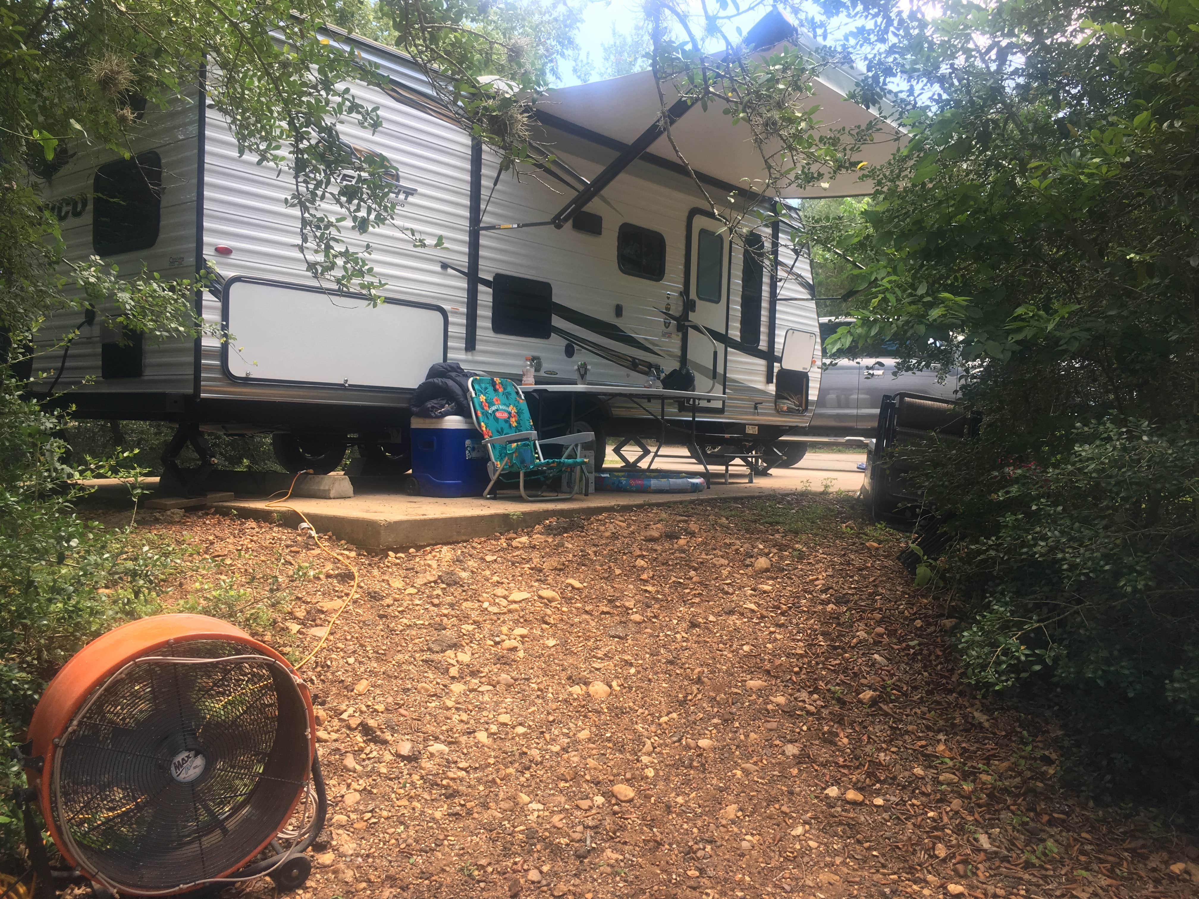 Camper-submitted photo at Buescher State Park Campground near La Grange, TX