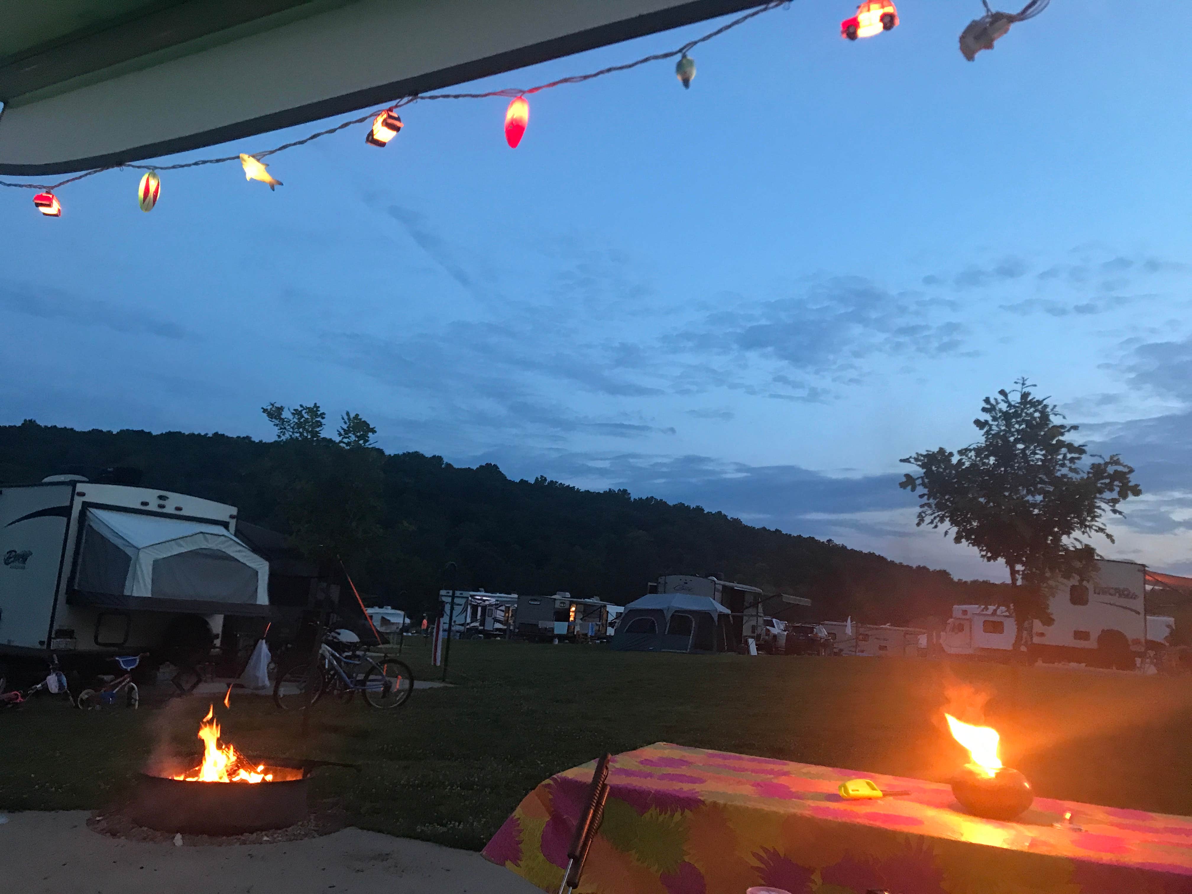 Camper-submitted photo at Timbuktu Campground — Echo Bluff State Park near Bunker, MO