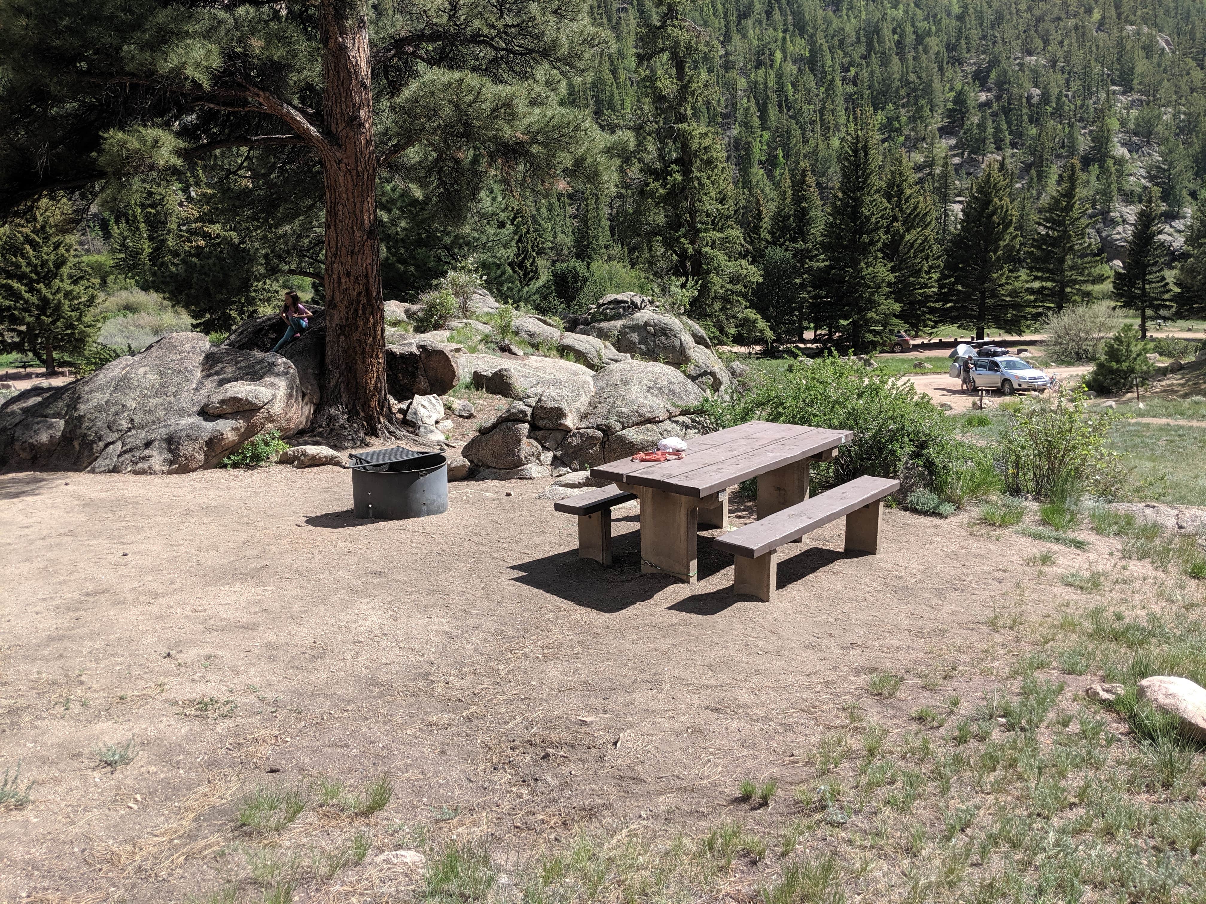 Camper-submitted photo at Spillway Campground near Lake George, CO