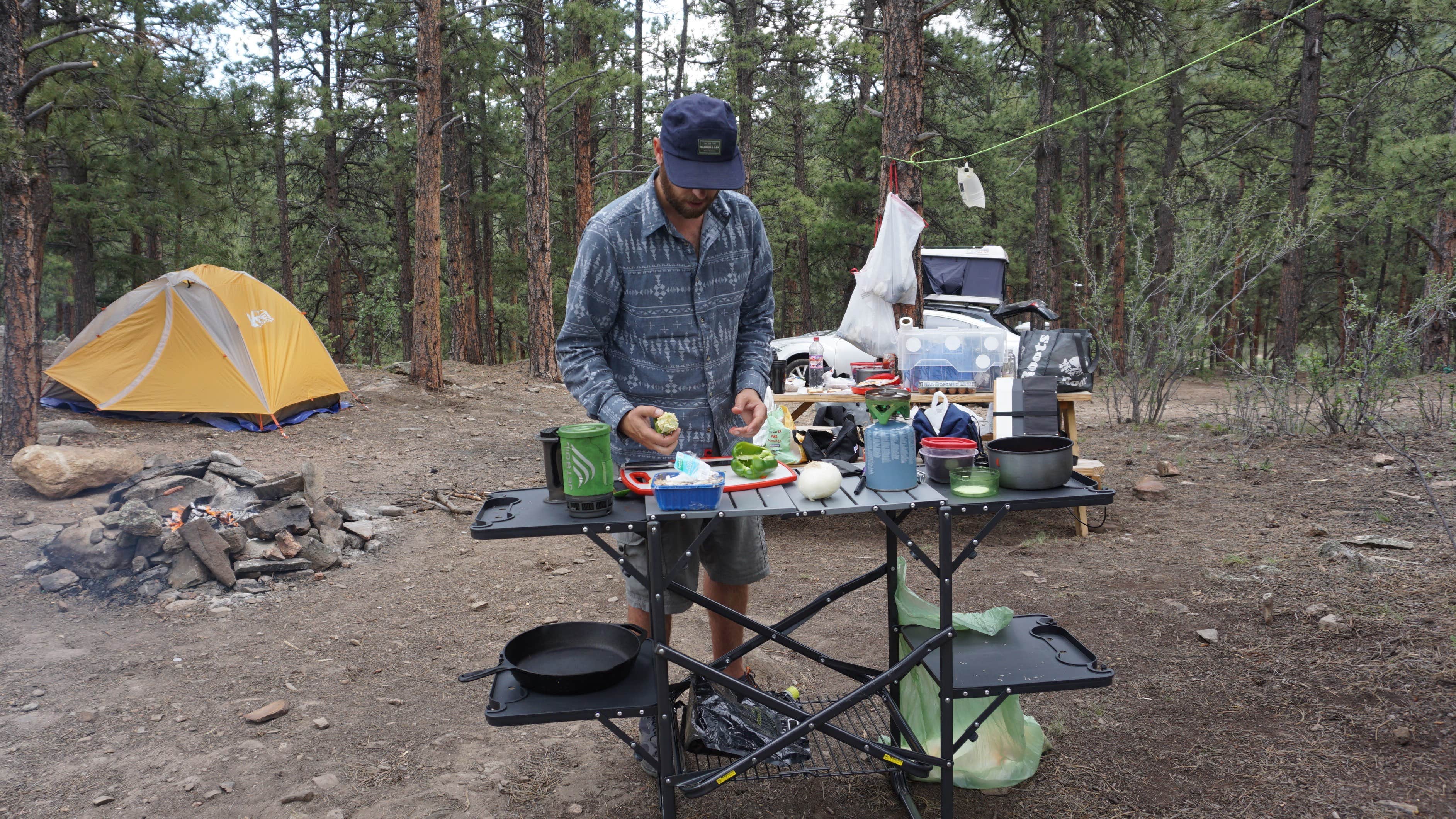 Daniel  B.'s photo of tent camping at Glen Isle Resort near Evergreen, CO