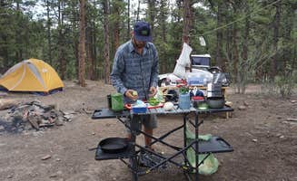 Daniel B.'s photo of tent camping at Glen Isle Resort near Bailey, CO