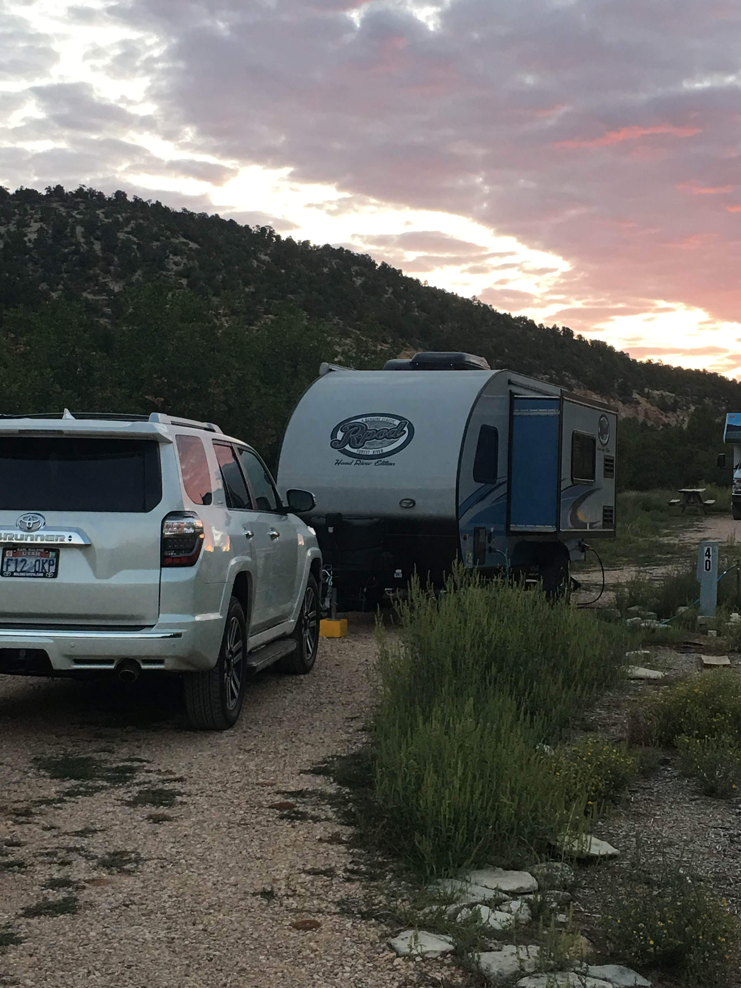 Charles M.'s photo of rv camping at Zion RV and Campground (Hi-Road) near Rockville, UT