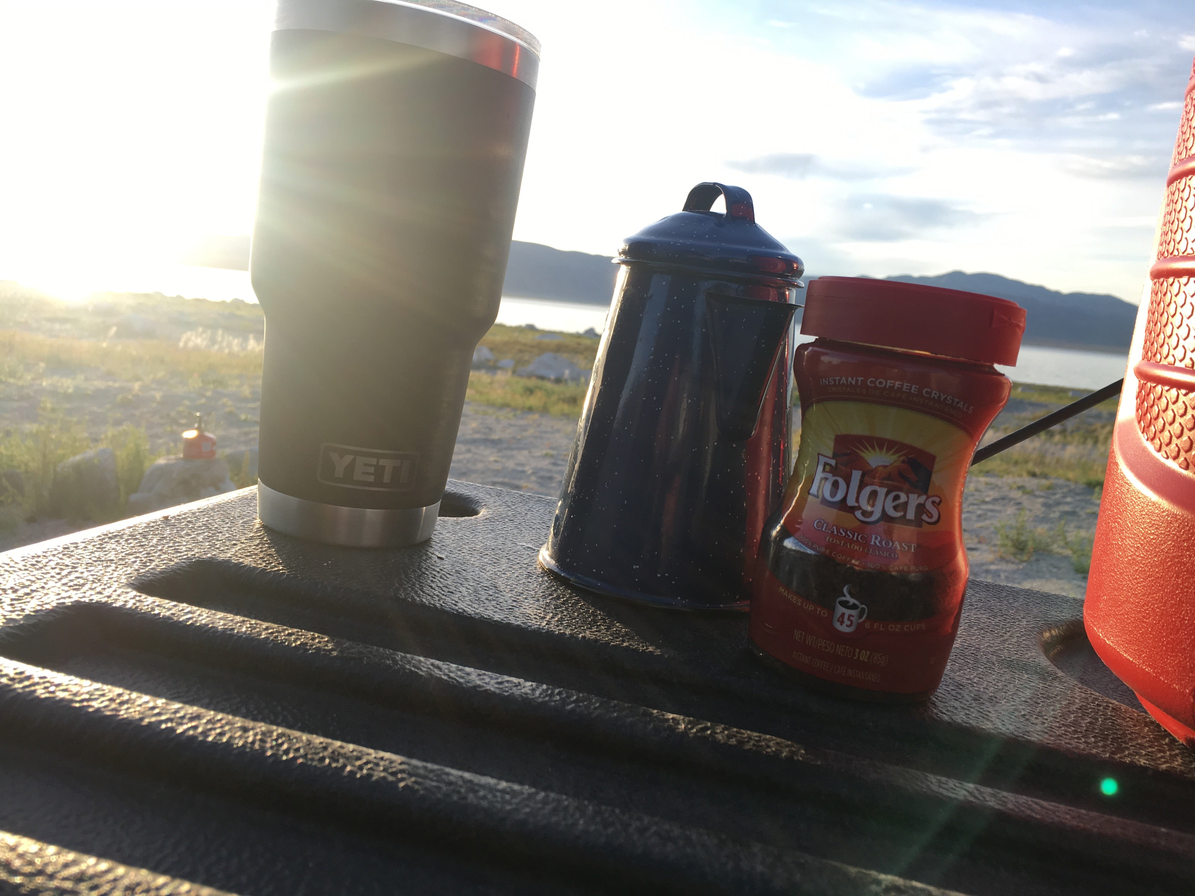 Nothing like camp coffee...
