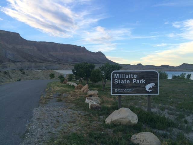 Camper-submitted photo at Millsite State Park Campground near Ferron, UT