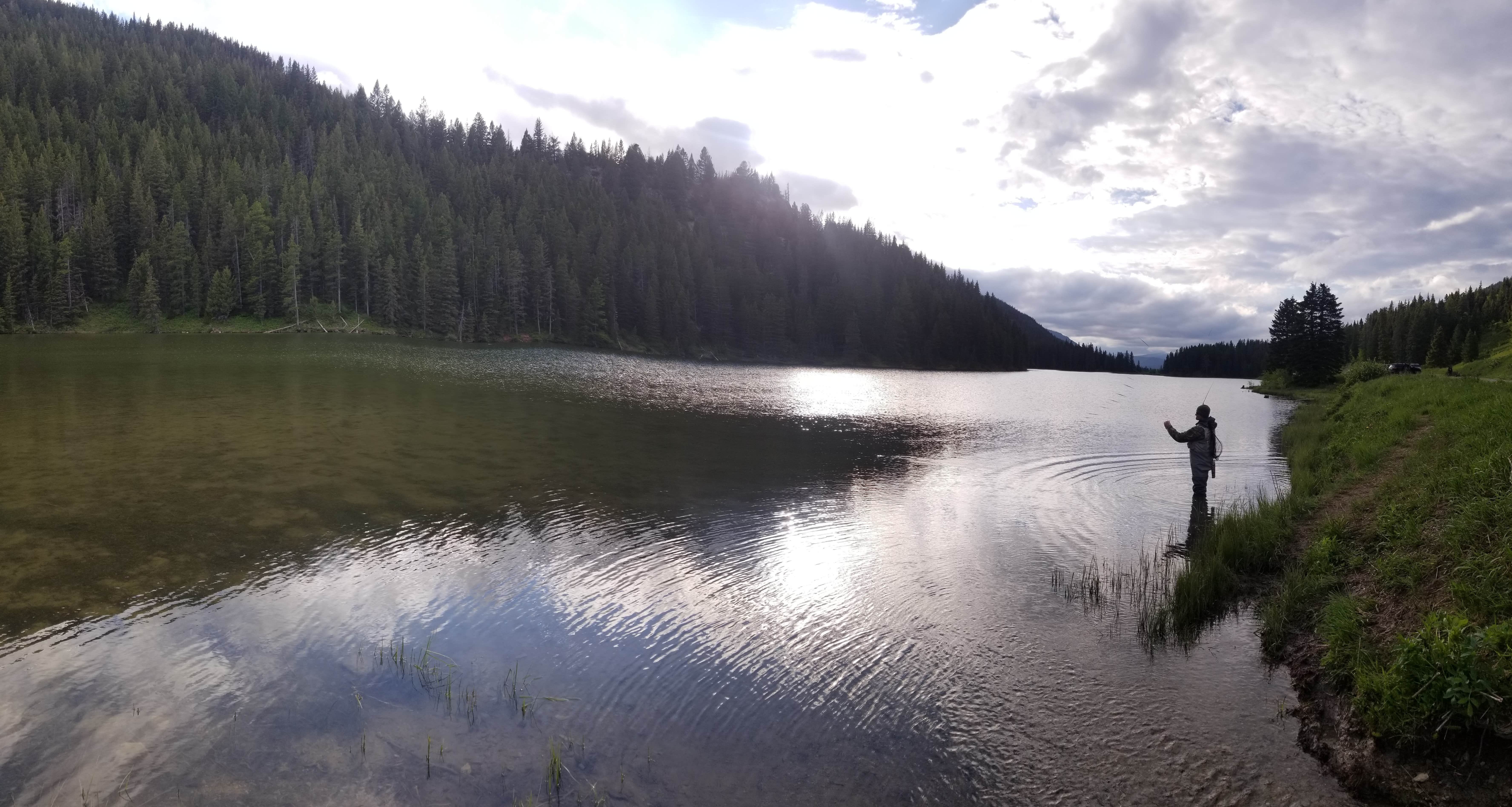 Camper-submitted photo at Wood Lake near Augusta, MT