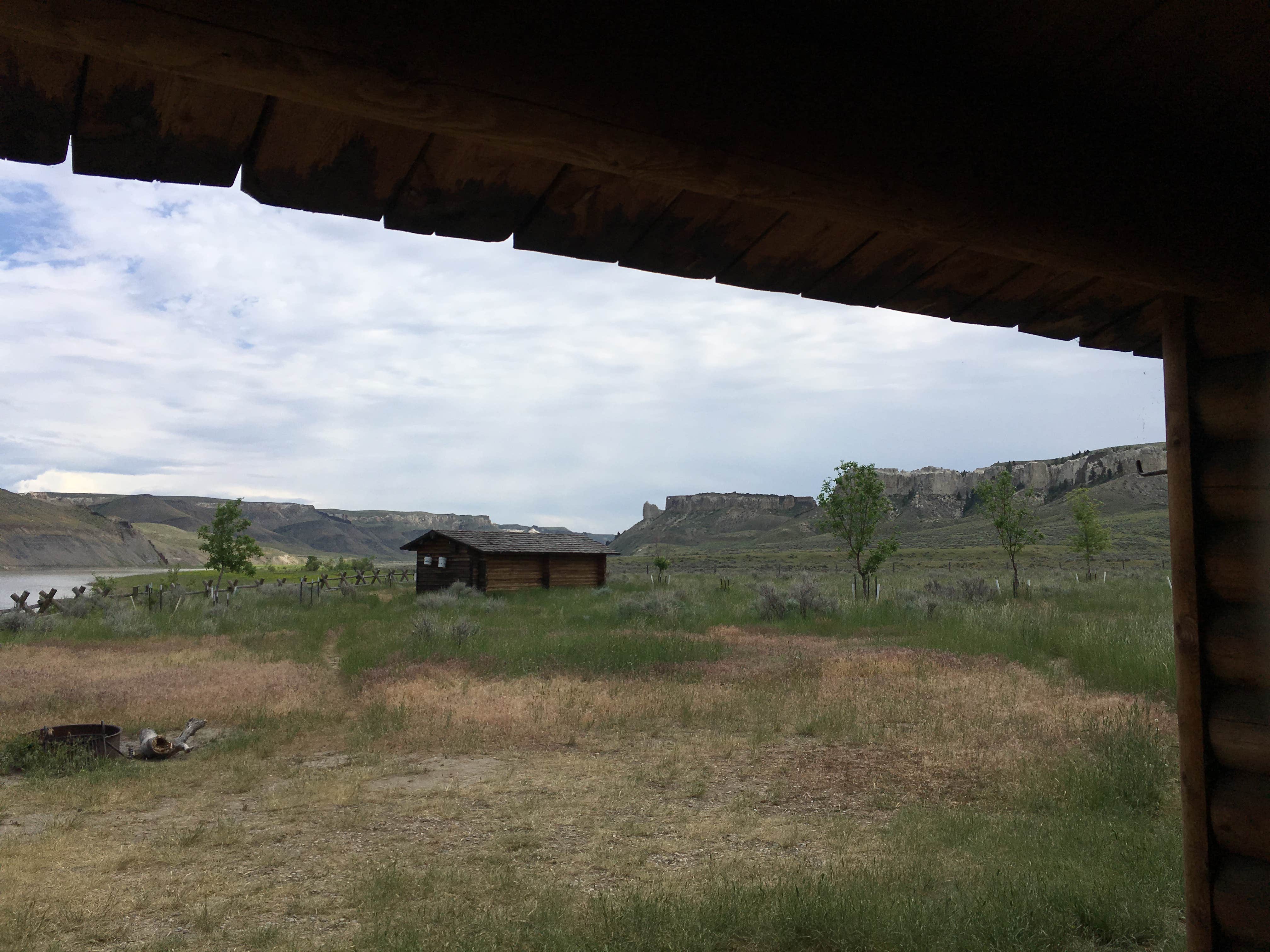 Camper-submitted photo at Hole-in-the-Wall Boat Camp near Fort Benton, MT