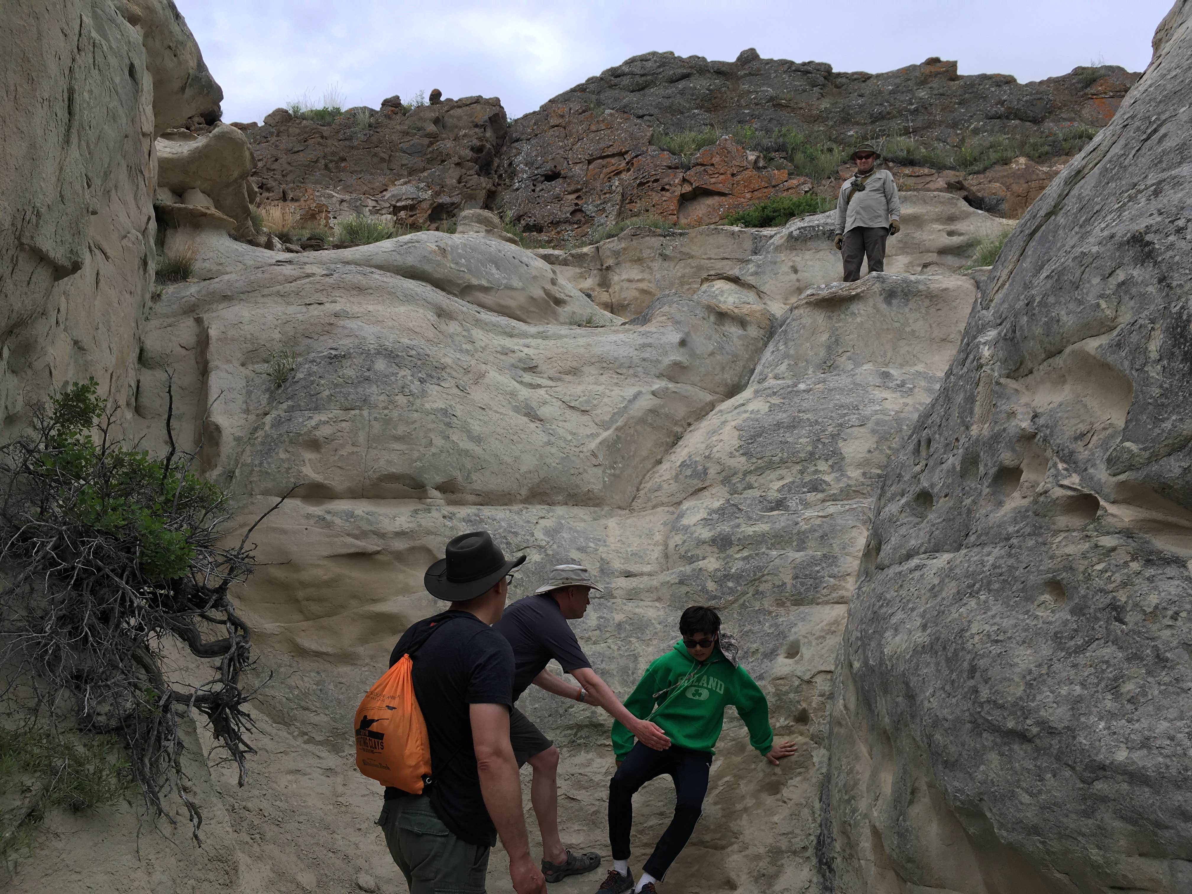 Camper-submitted photo at Hole-in-the-Wall Boat Camp near Fort Benton, MT