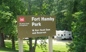 Camping near Self Sufficient Holler: Fort Hamby Park, Purlear, North Carolina