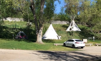Camping near Bear Creek #1: Pine Near RV Park, Winthrop, Washington