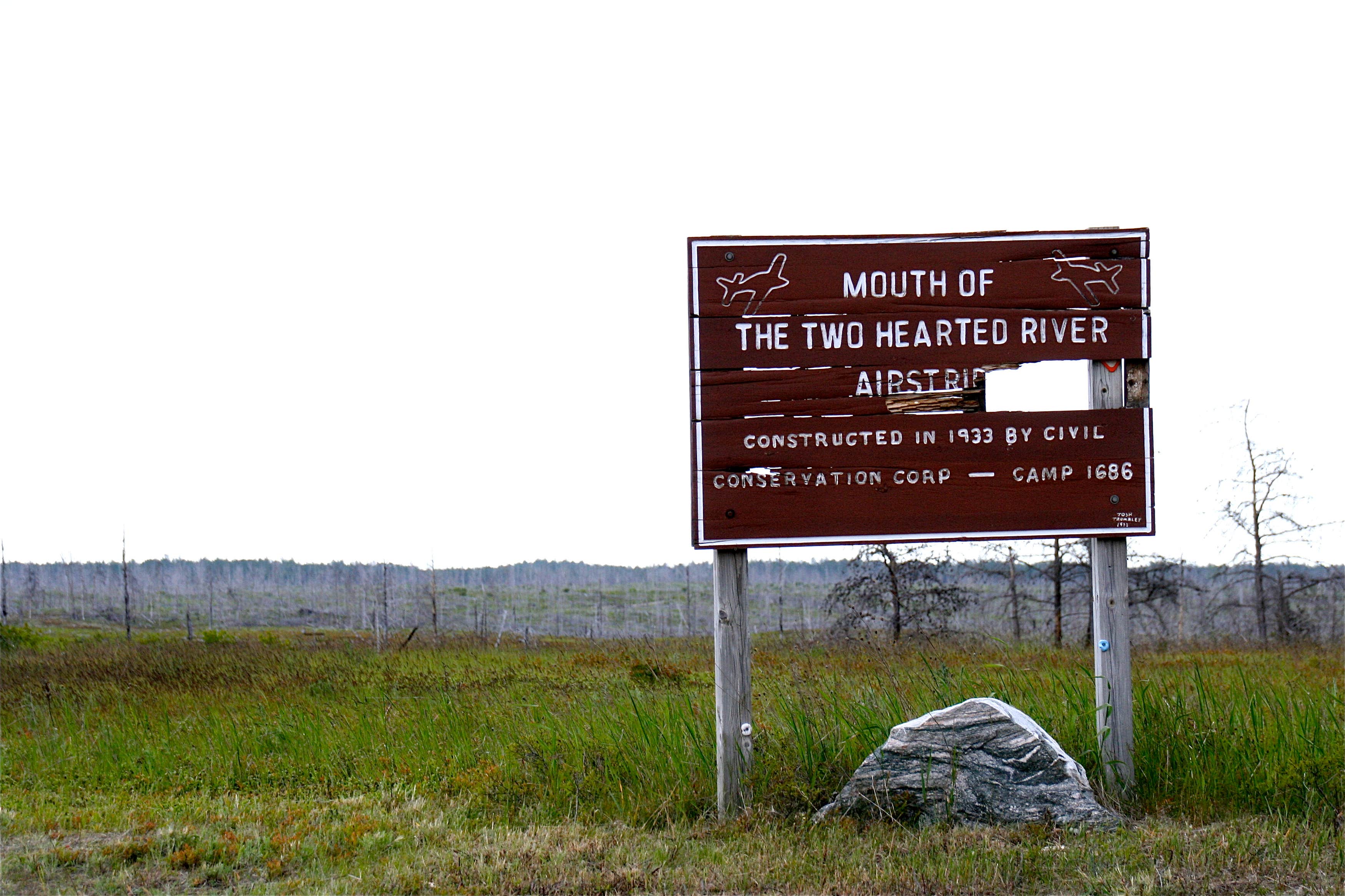 Mary H.'s photo of tent camping at Mouth of Two Hearted River State Forest Campground near Grand Marais, MI