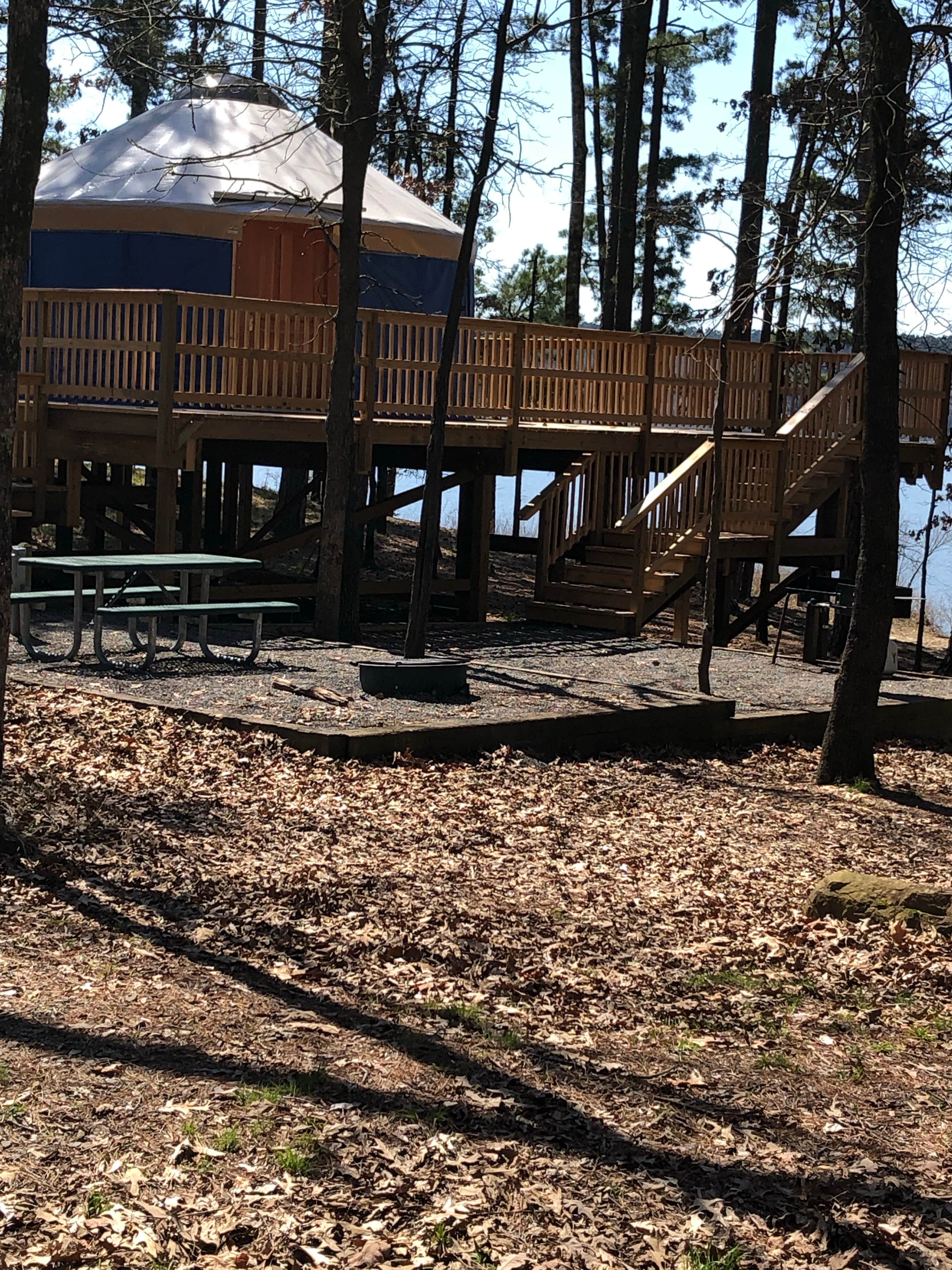 Chris V.'s photo of a cabin at DeGray Lake Resort State Park — De Gray State Park near Murfreesboro, AR