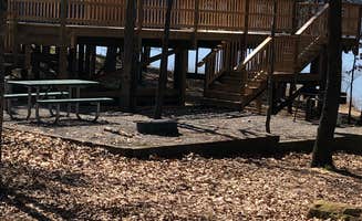 Chris V.'s photo of glamping accommodations at DeGray Lake Resort State Park — De Gray State Park near Ouachita National Forest