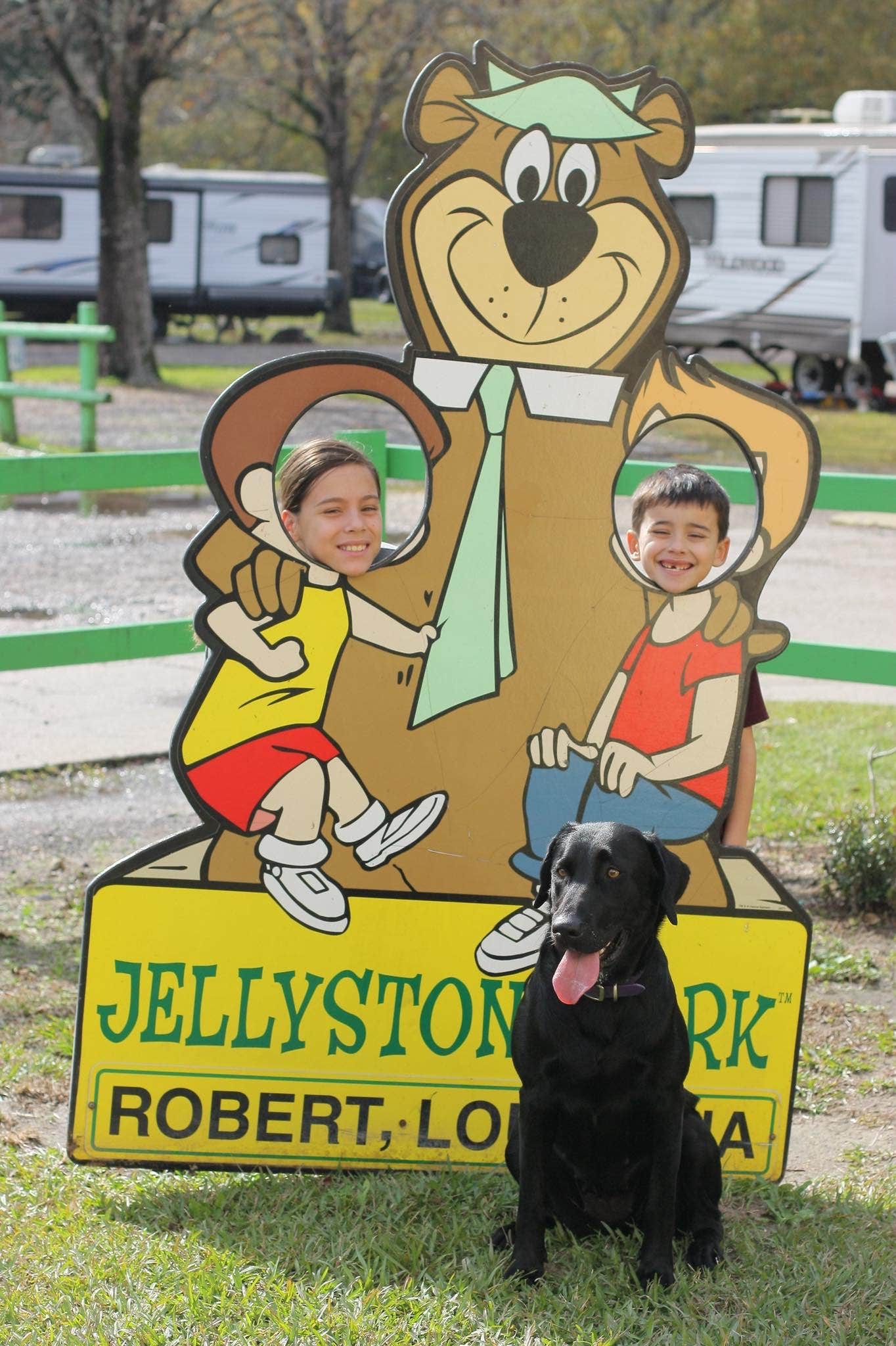 Nichole B.'s photo of camping with pets at Adventures RV Resort near Baton Rouge, LA