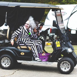 Halloween Golf Cart Parade