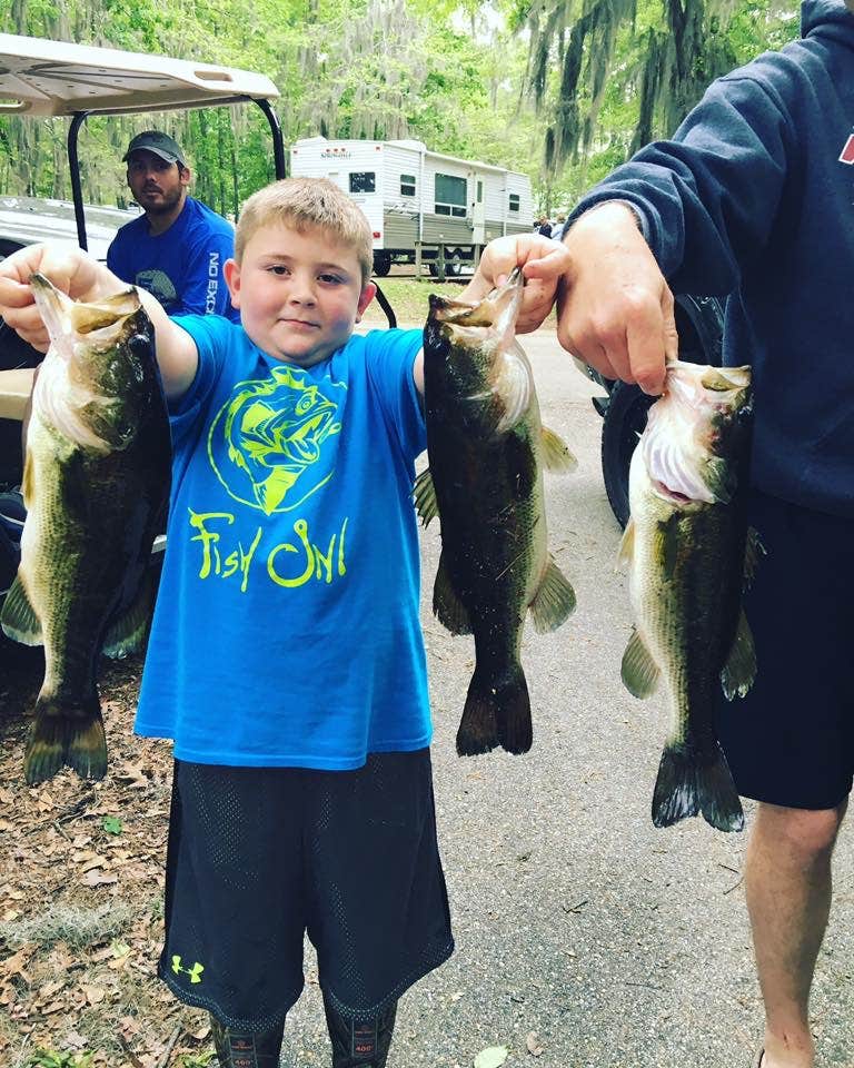Nichole B.'s photo of camping with pets at Little Black Creek Campground near Richton, MS