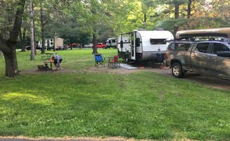 Sue B.'s photo of rv camping at Harrison Lake State Park Campground near Holland, OH