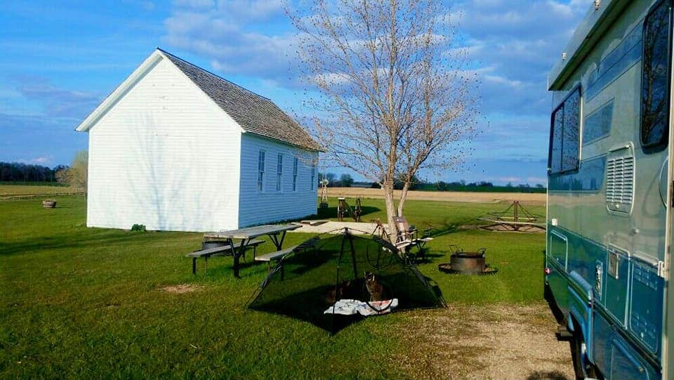 museum behind rv sites