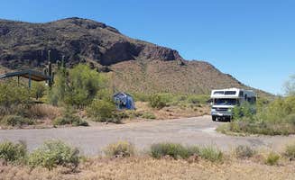 Lora H.'s photo of rv camping at Picacho Peak State Park Campground near Oracle, AZ