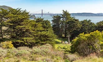 Camping near Kirby Cove Campground — Golden Gate National Recreation Area: Bicentennial Campground — Golden Gate National Recreation Area, Sausalito, California